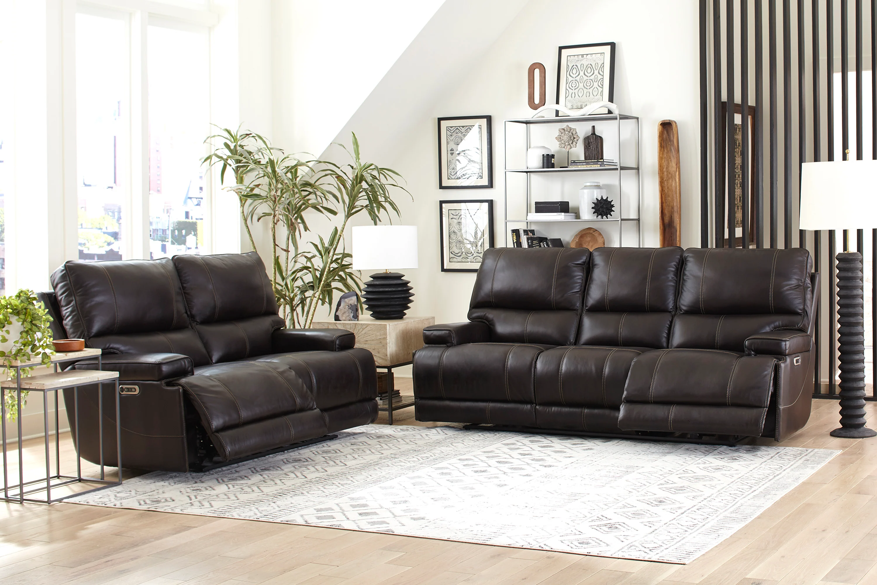 Parker Living Whitman - Verona Coffee - Powered By Freemotion Power Reclining Sofa Loveseat and Recliner - Image 4