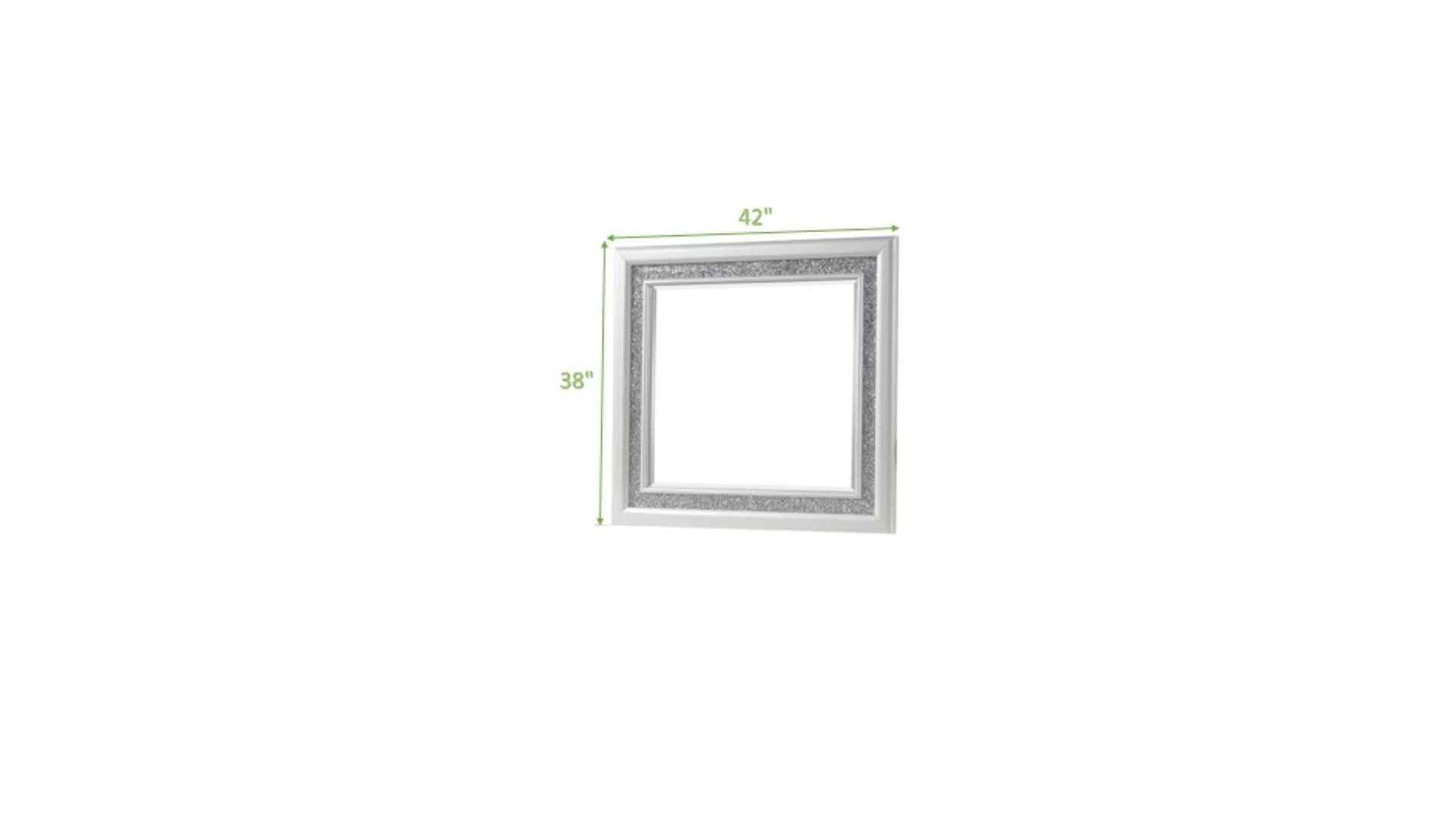 Passion King 4PC with Vanity Bedroom set Milky White - Image 9