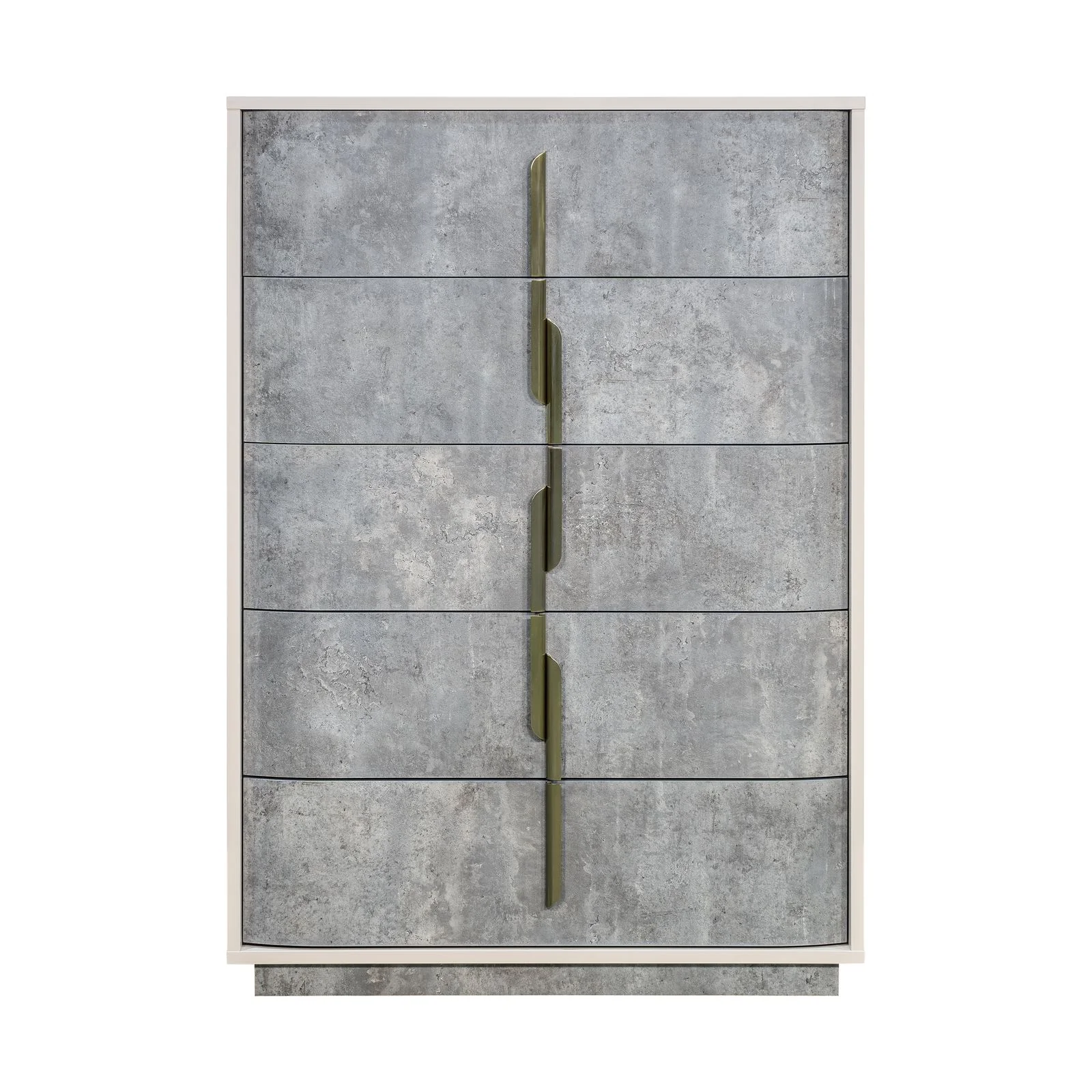 Pavira 5-Drawer Chest - Stone
