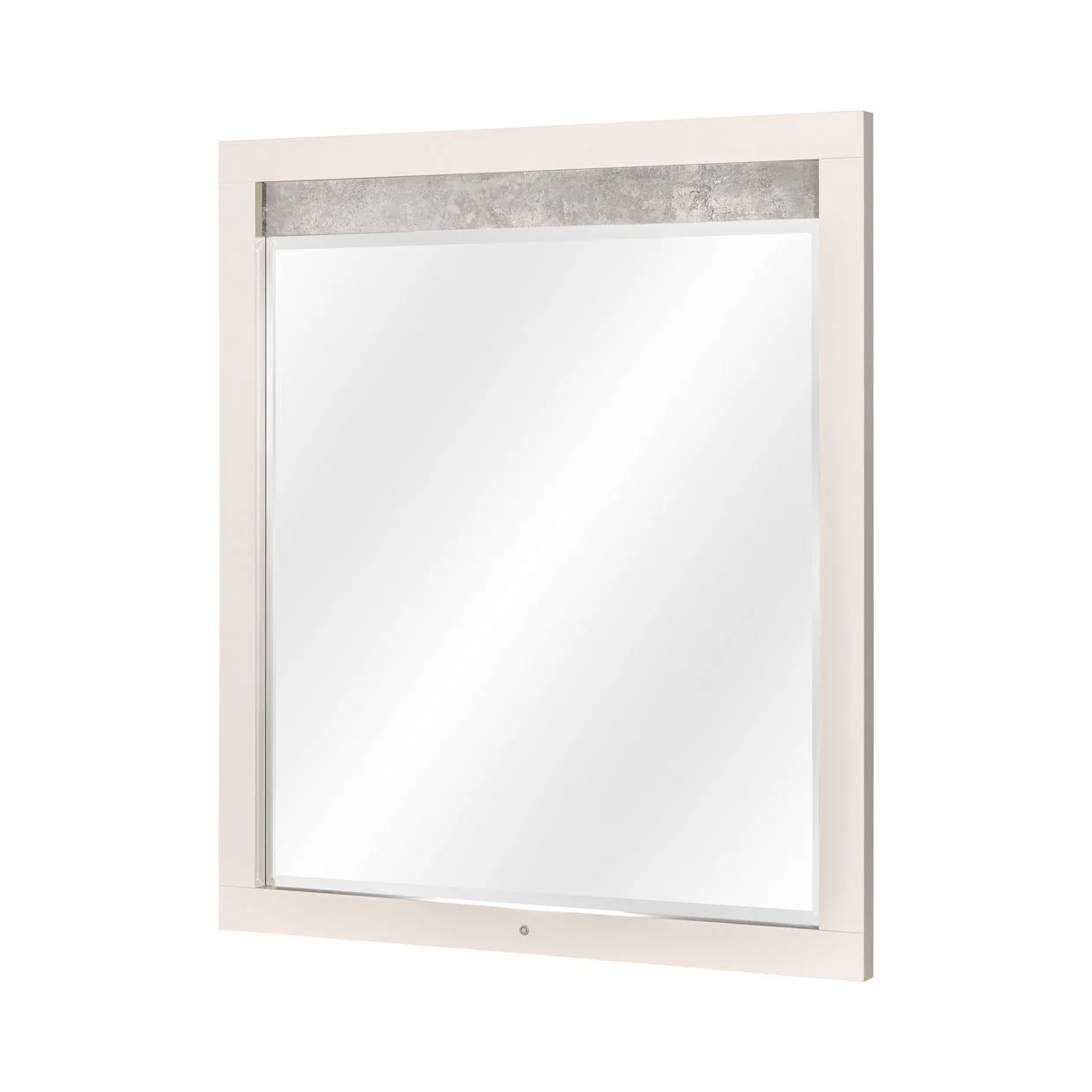 Pavira Dresser Mirror with LED Lights - Stone - Image 16