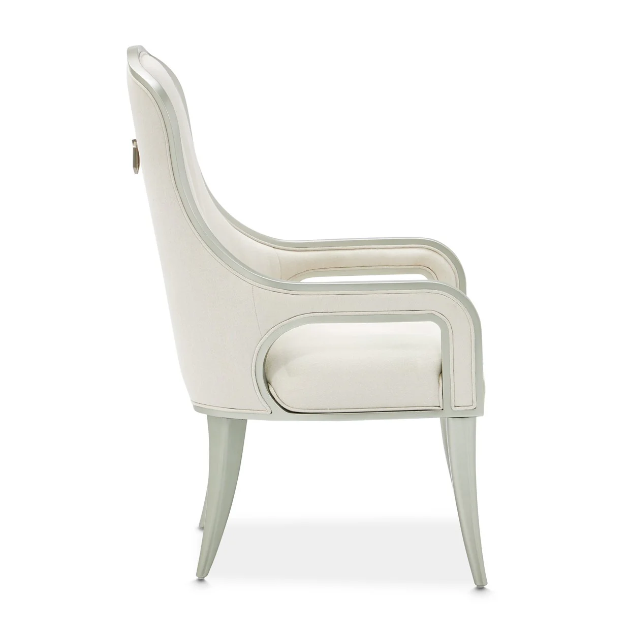 Penthouse Dining Arm Chair - Ash Gray - Image 3