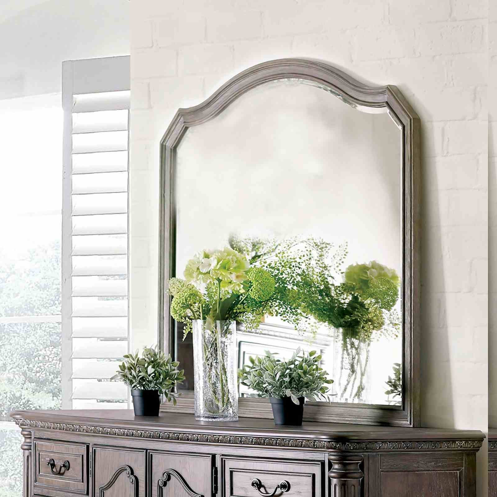 Persephone Mirror, Rustic Natural