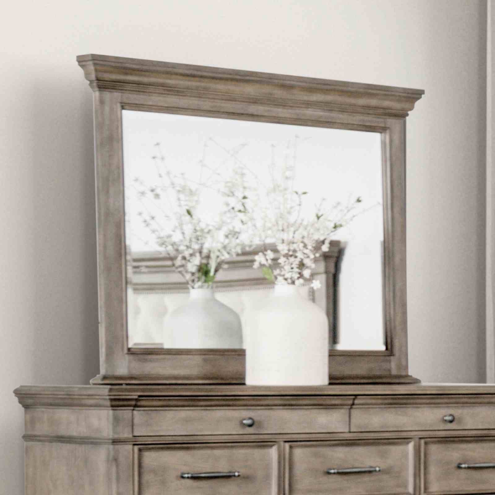 Philomath Mirror, Aged Oak