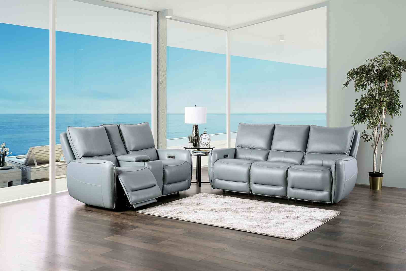 Phineas Power Sofa + Loveseat