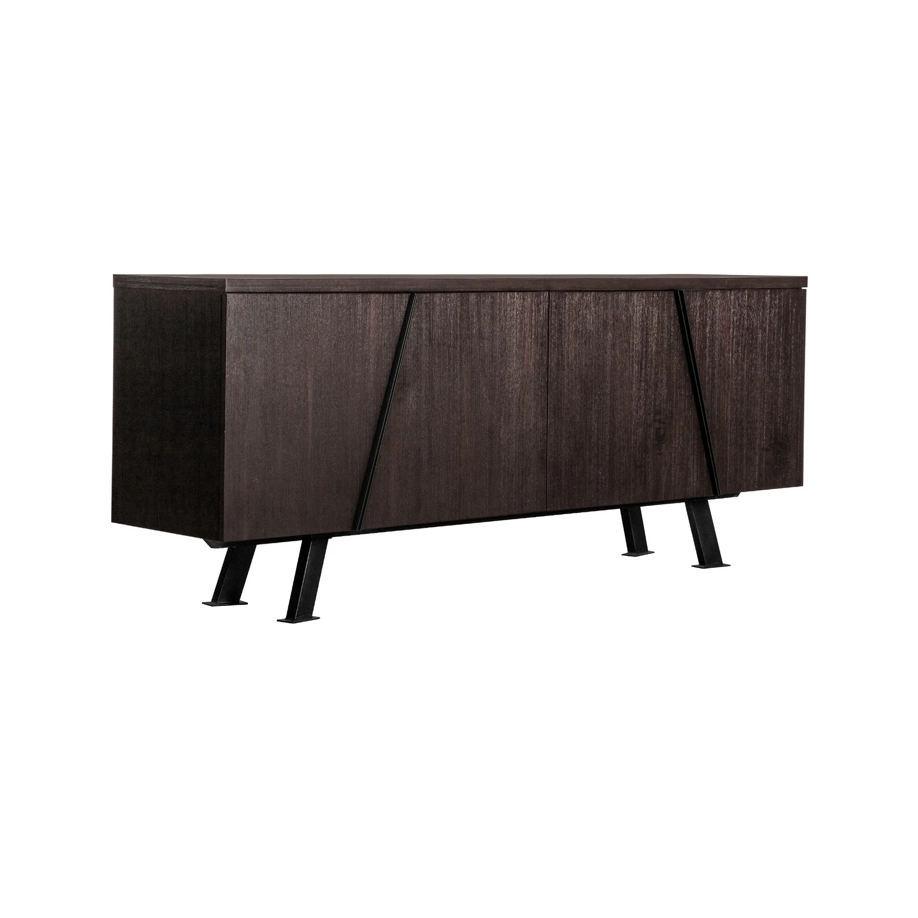 Pirate Brown Acacia Sideboard Cabinet - Image 2