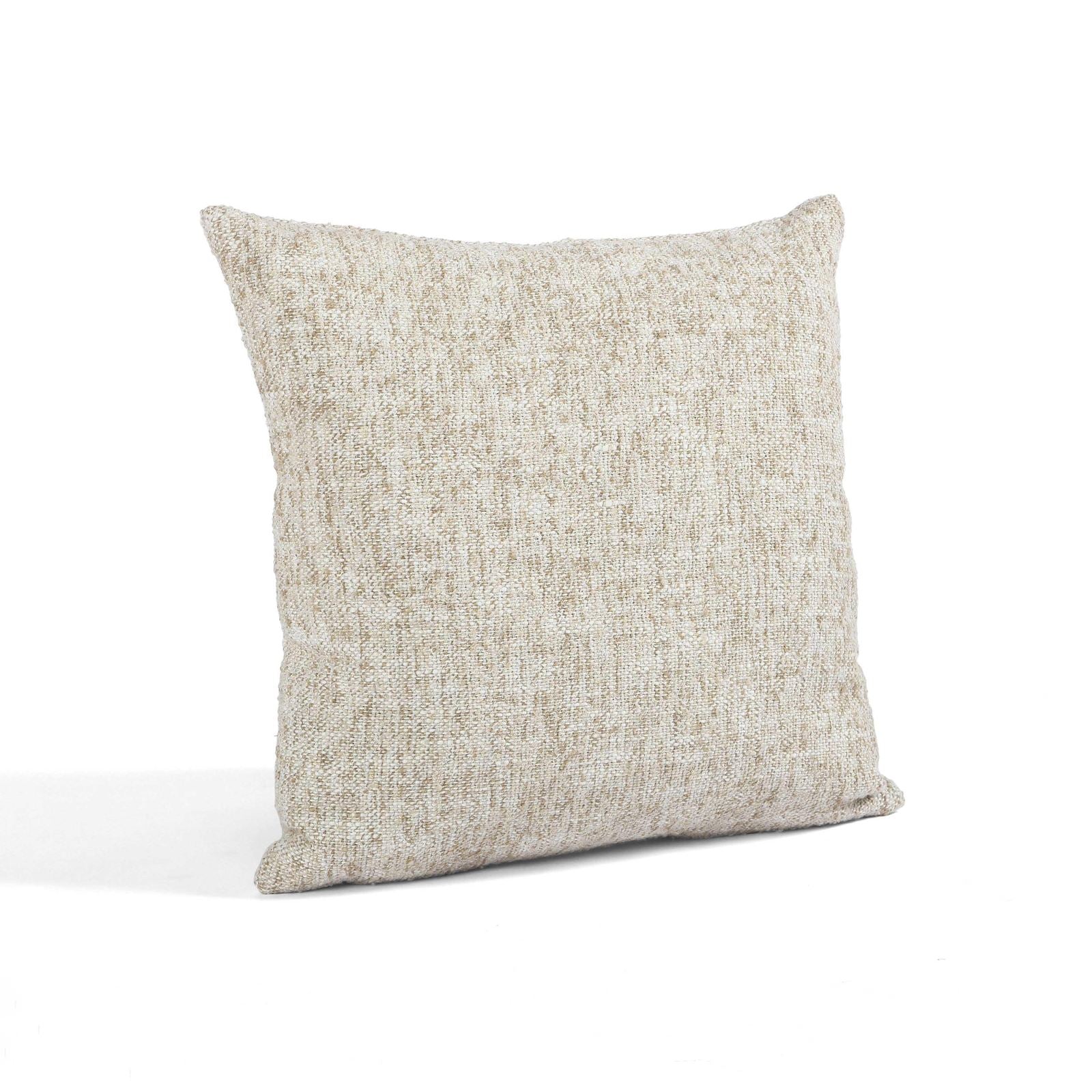 Poh Washed Beige Boucle 16" Square Accent Pillow - Image 3