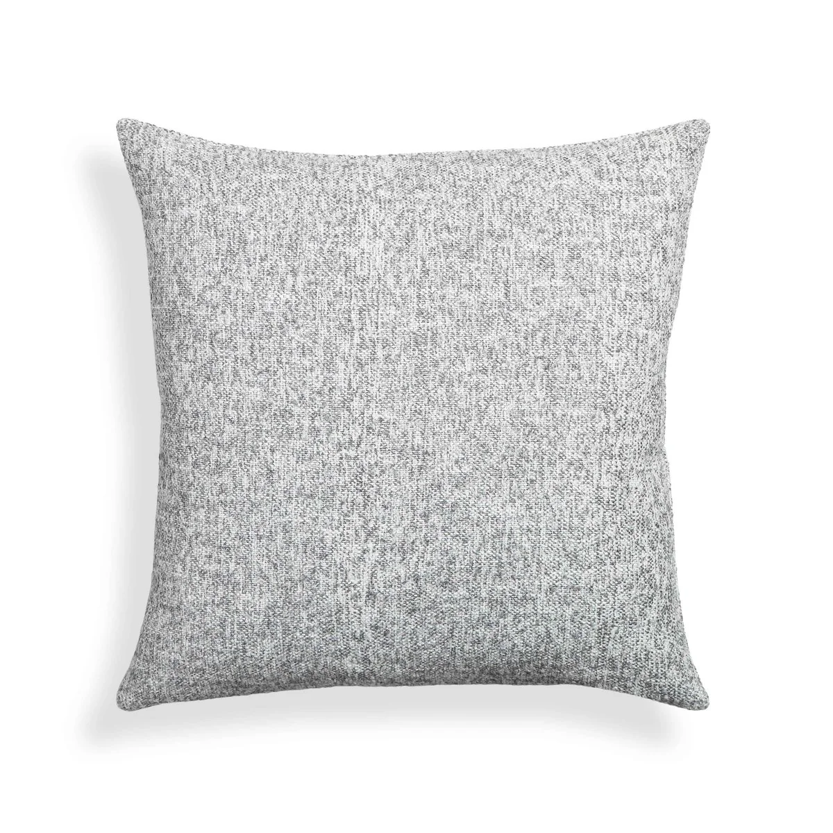 Poh Washed Grey Boucle 20" Square Accent Pillow - Image 2