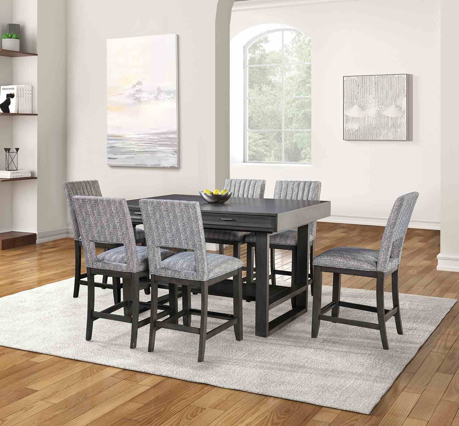 Potton 7 Pc. Counter Ht. Table Set