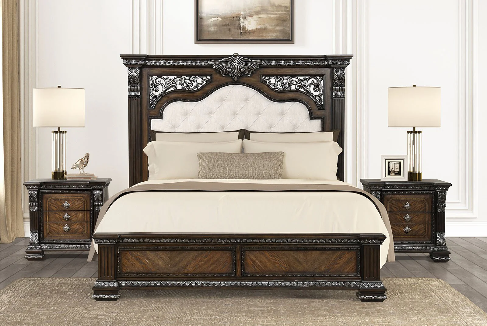 Promenade 5 Pc. Queen Bedroom Set w/ 2NS - Image 2