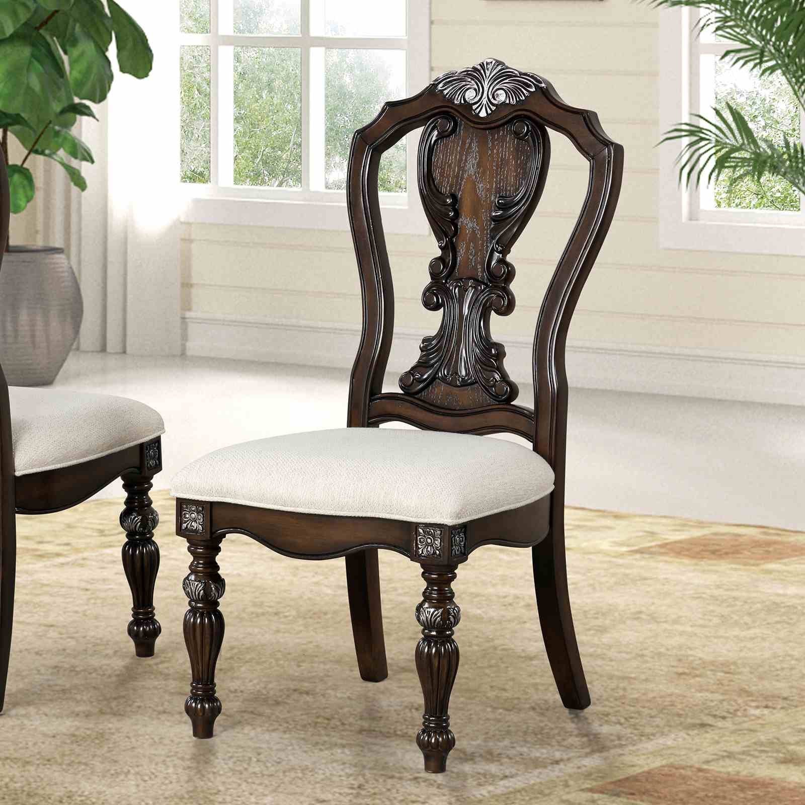 Promenade Side Chair (2/CTN), Dark Brown