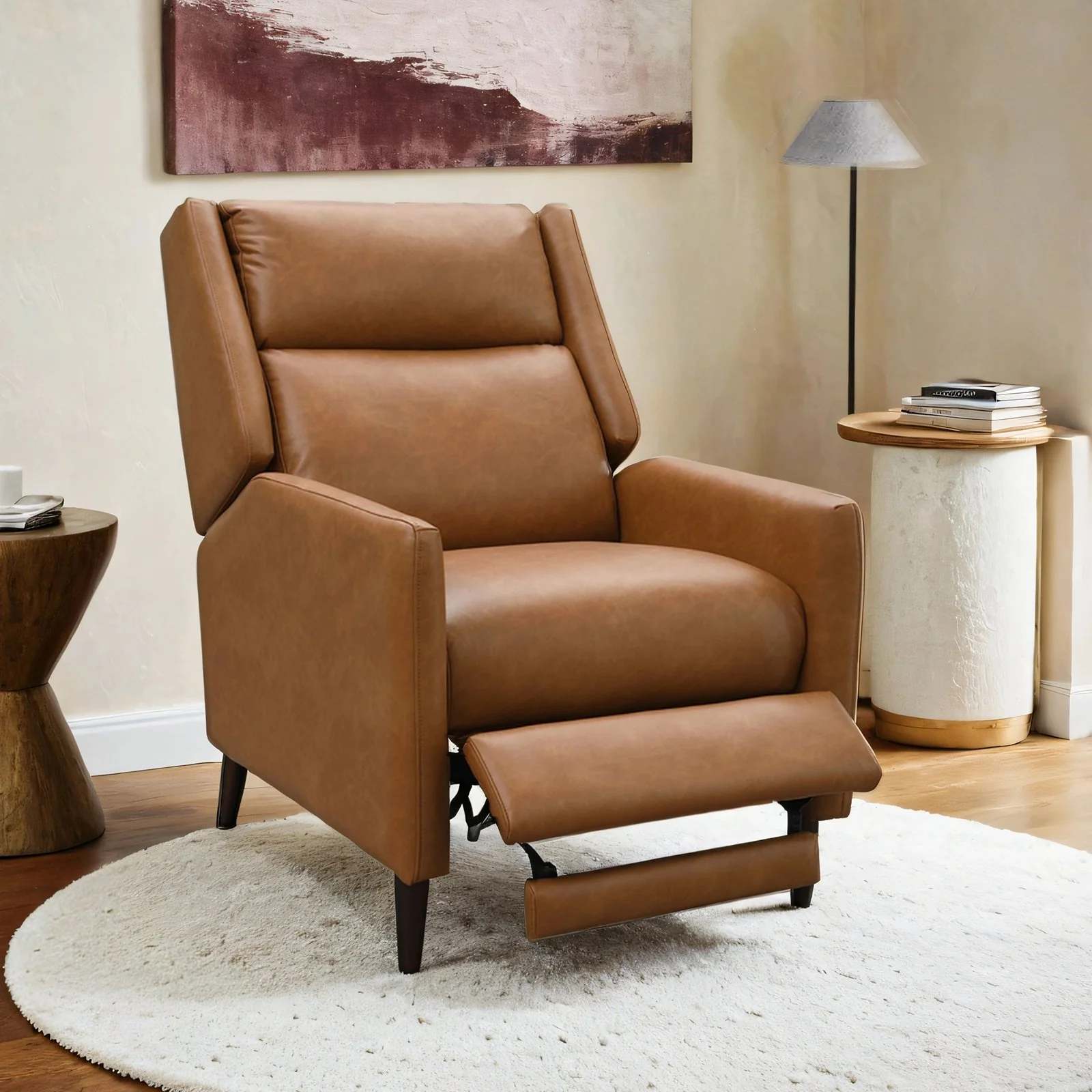 Psyche Pushback Recliner, Brown