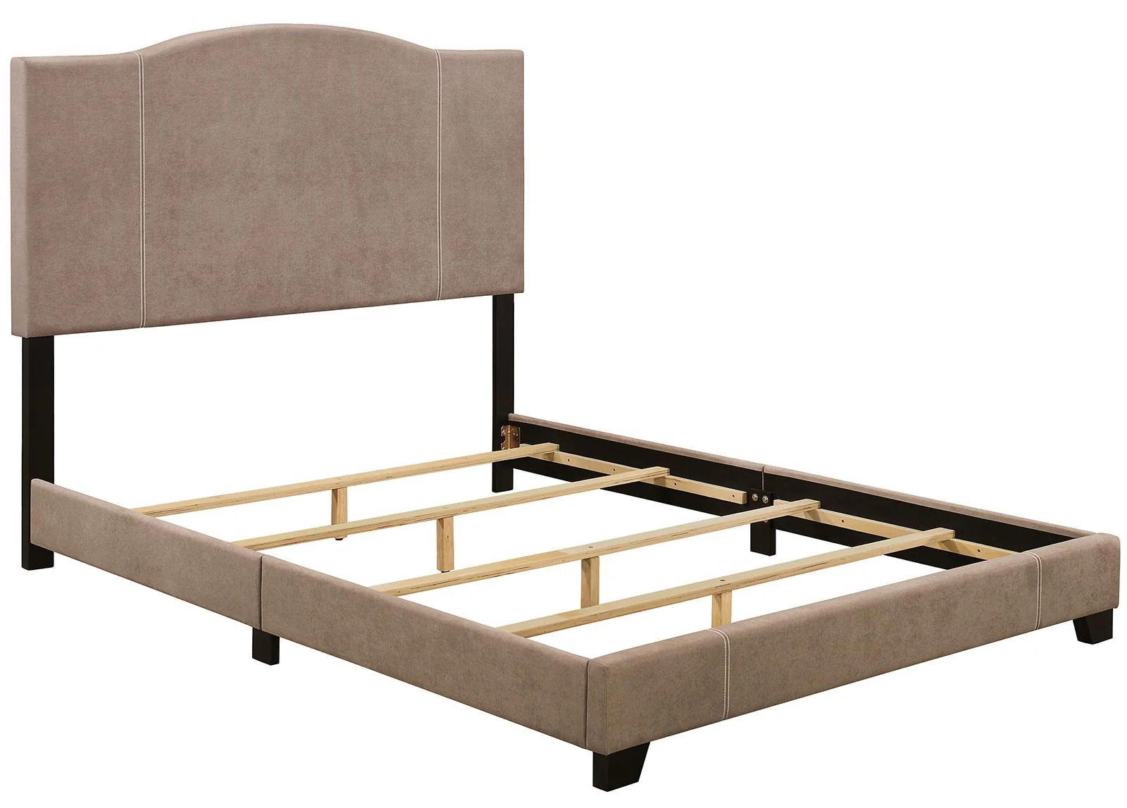 Pulaski ACH All-In-One King Channeled Bed in White - Image 3