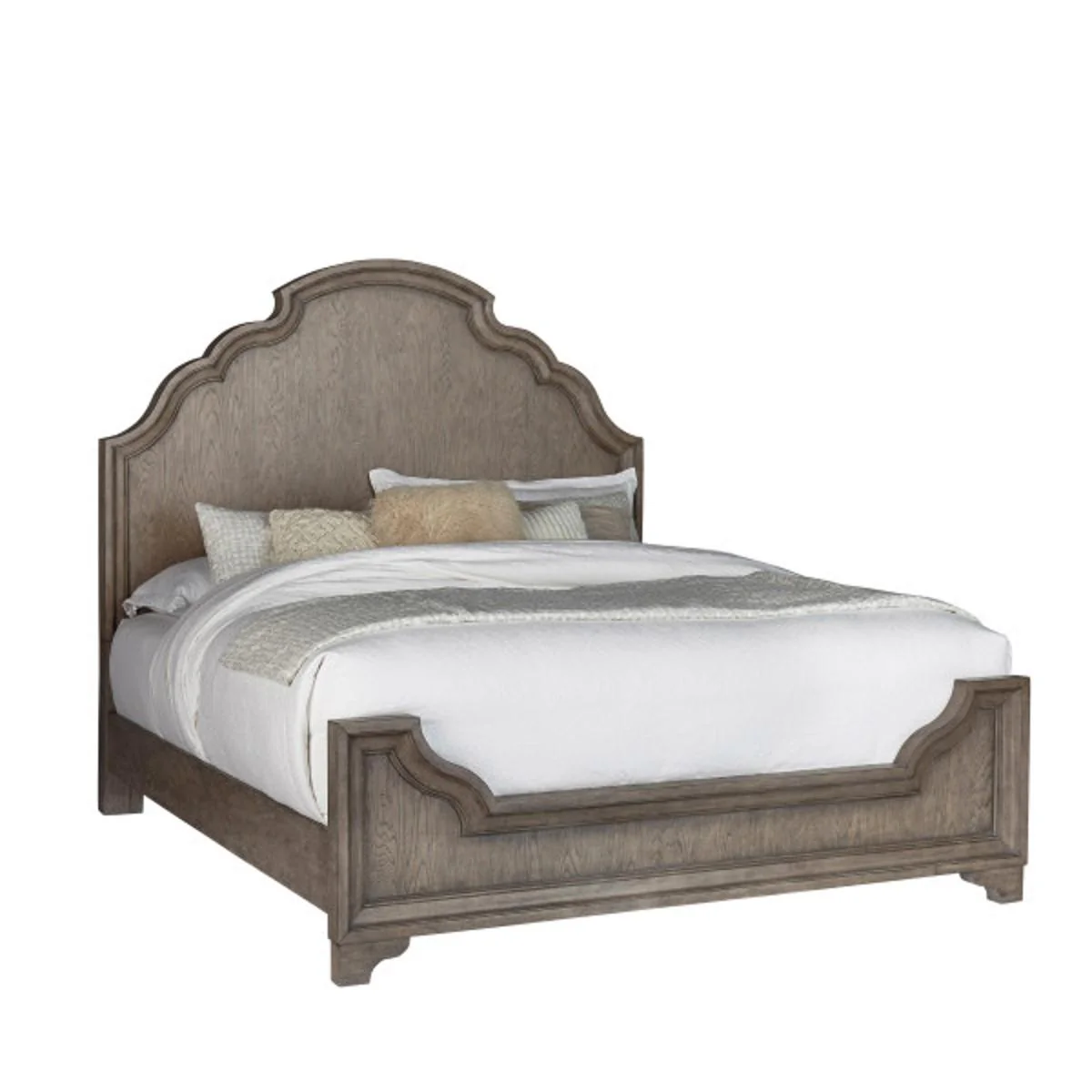 Pulaski Bristol California King Panel Bed in Elm Brown - Image 2