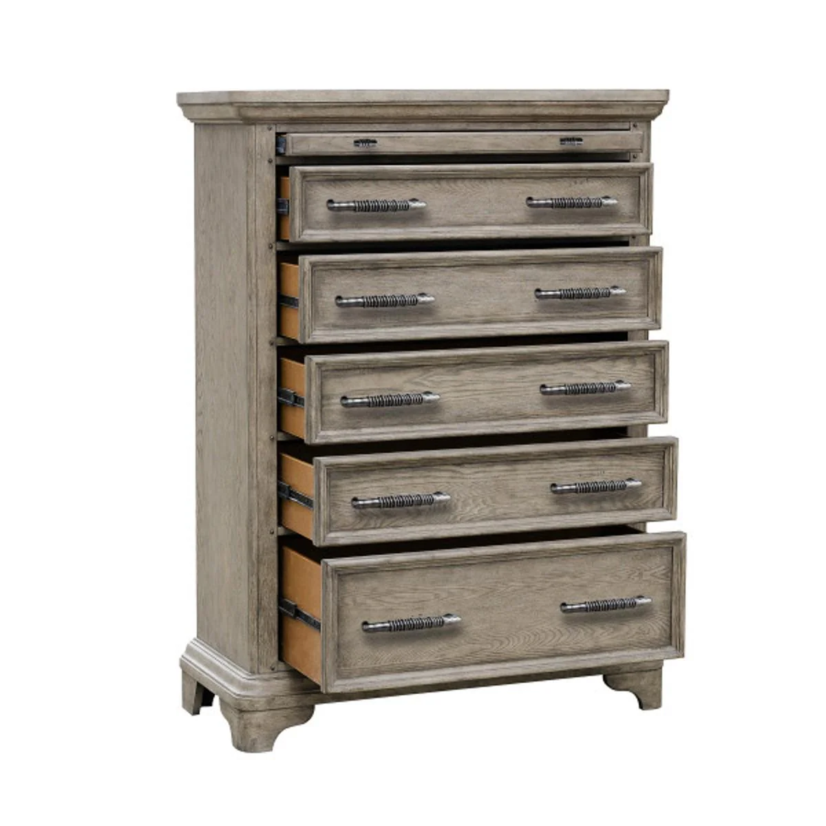 Pulaski Bristol Drawer Chest in Elm Brown - Image 5