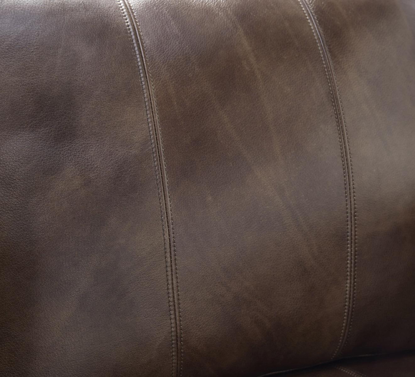 Pulaski Drake Leather Chair in Brown - Image 5