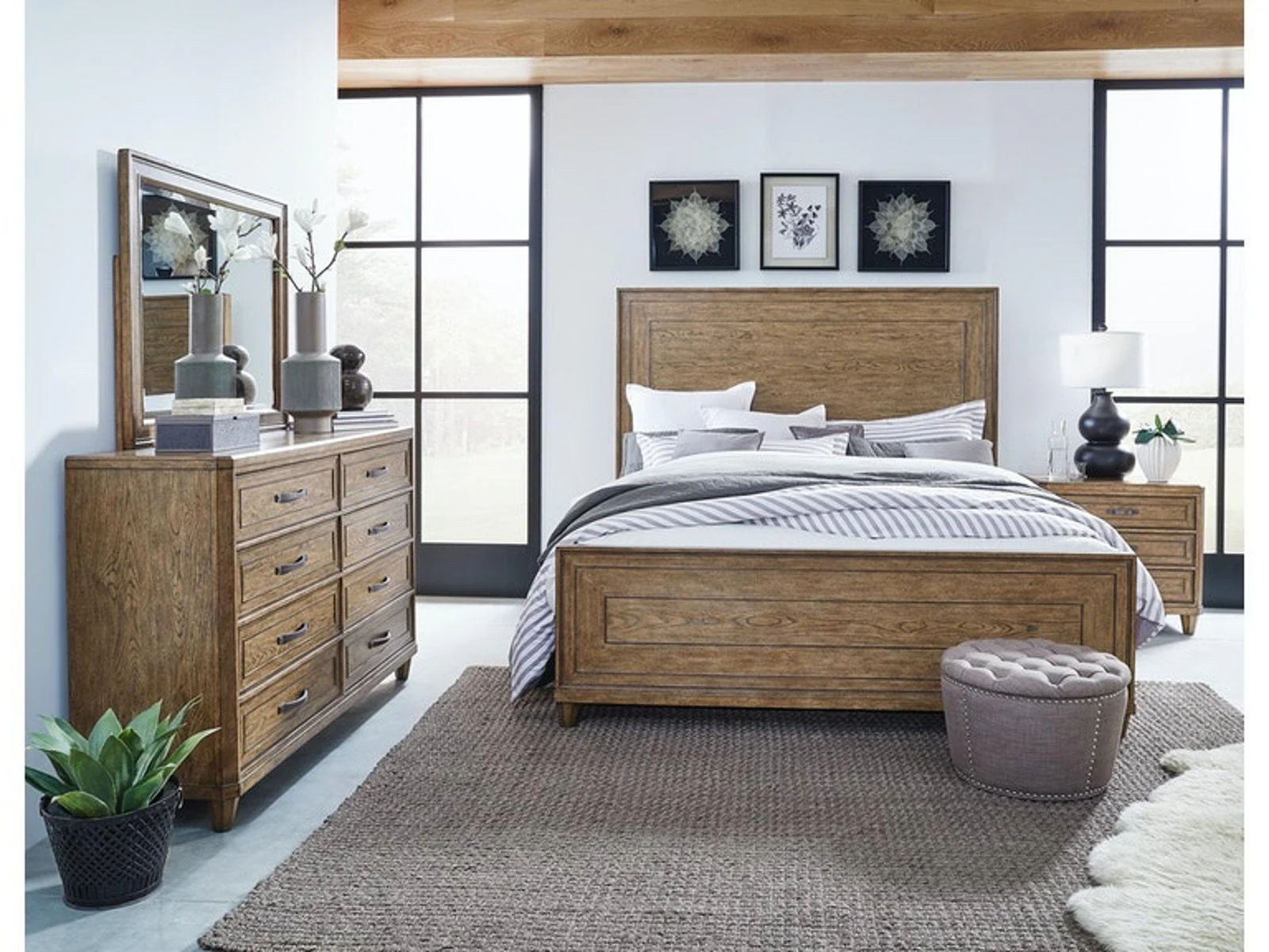 Pulaski Furniture Anthology Nightstand in Medium Wood - Image 5