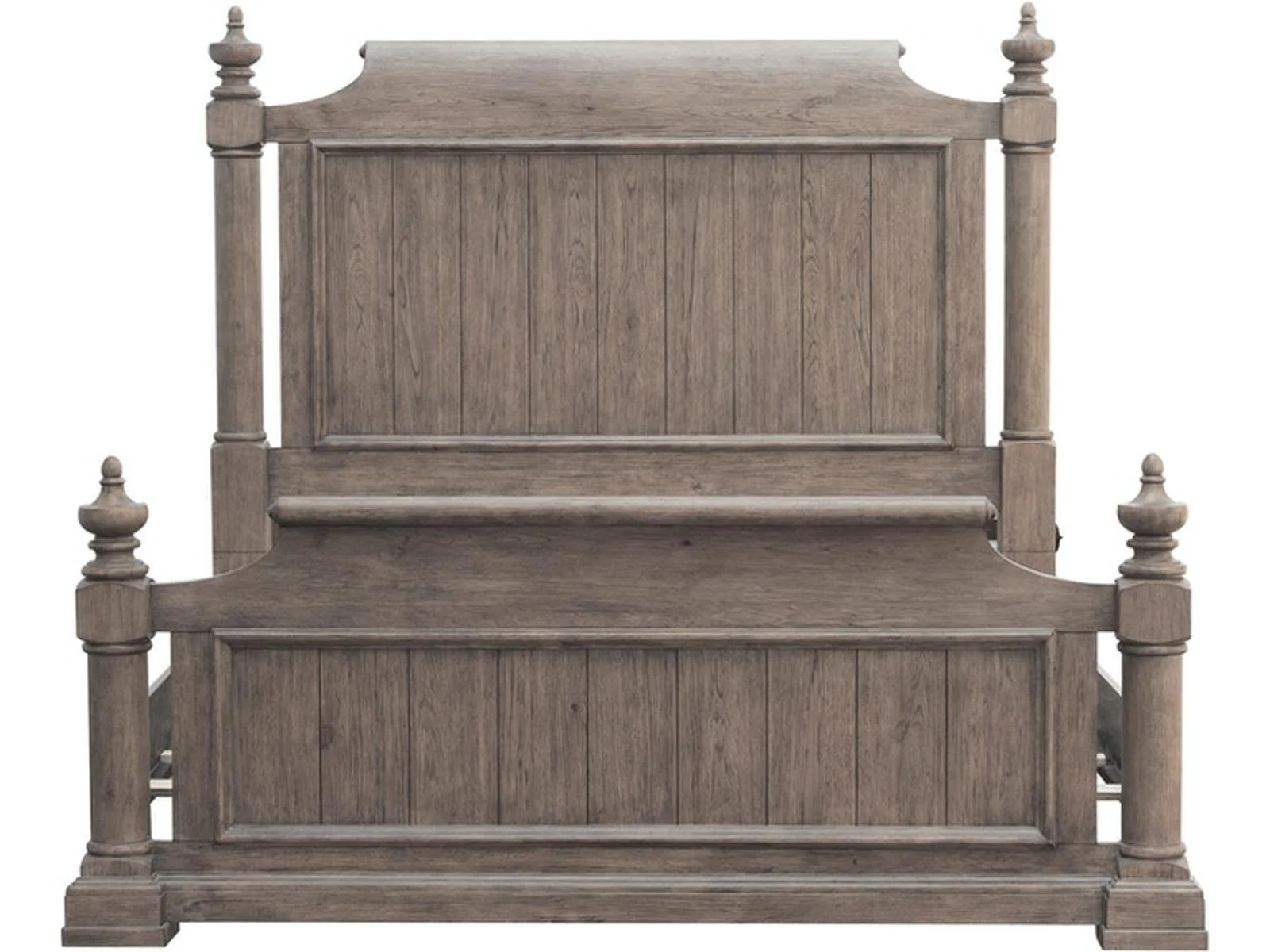 Pulaski Furniture Crestmont Queen Poster Bed in Toasted Almond - Image 2