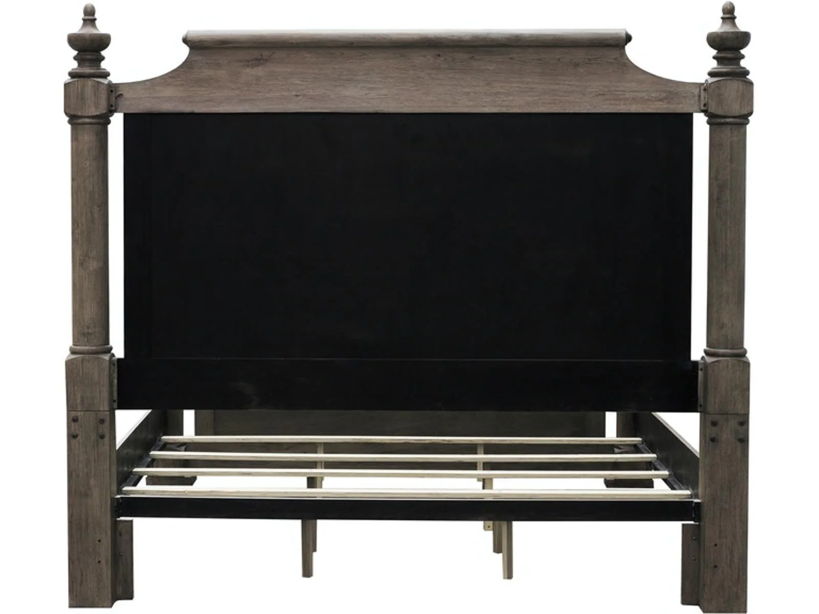 Pulaski Furniture Crestmont Queen Poster Bed in Toasted Almond - Image 3