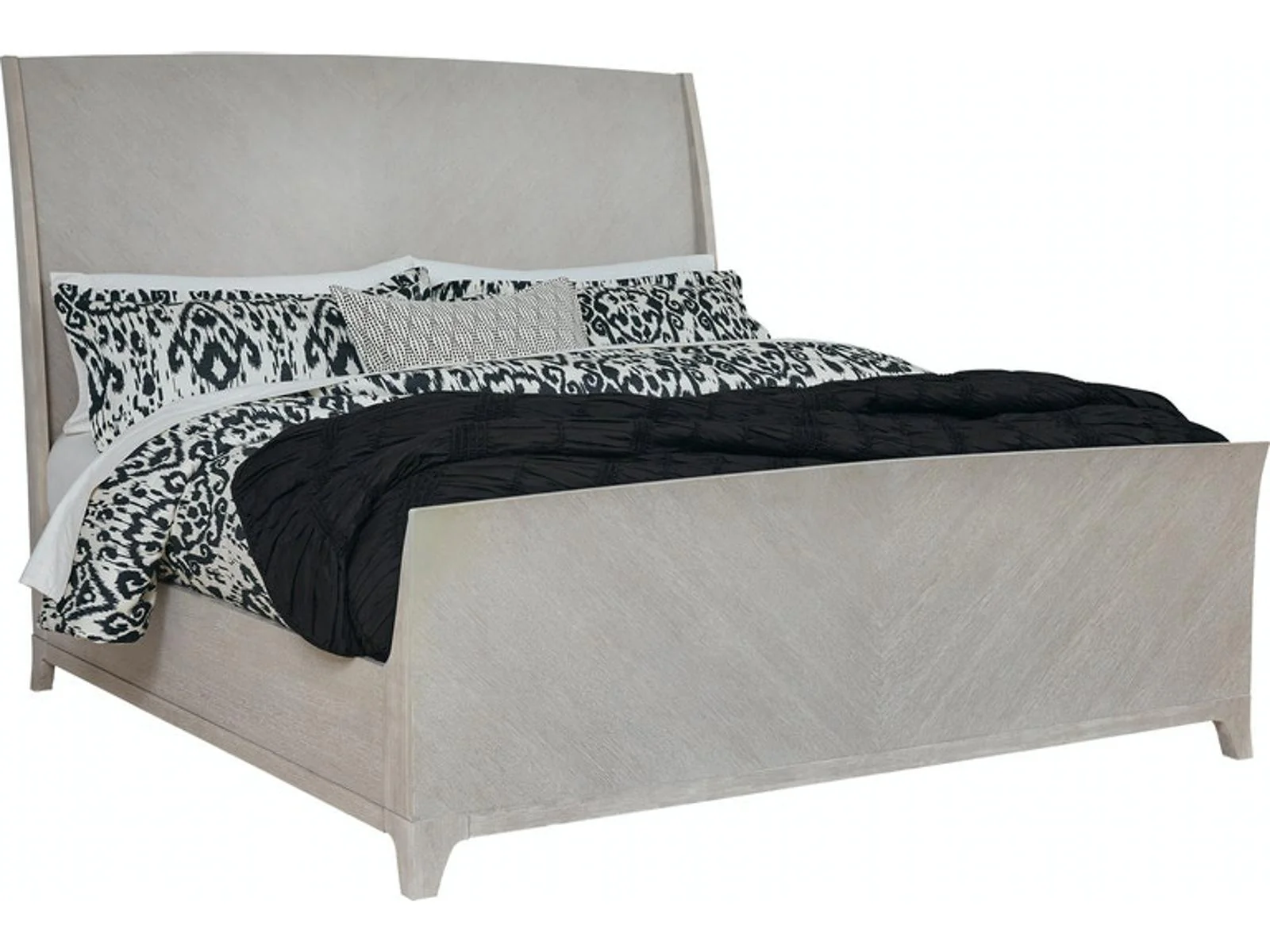 Pulaski Furniture Lex Street California King Sleigh Bed in White