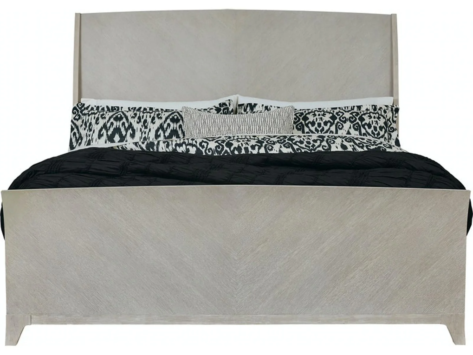 Pulaski Furniture Lex Street California King Sleigh Bed in White - Image 2