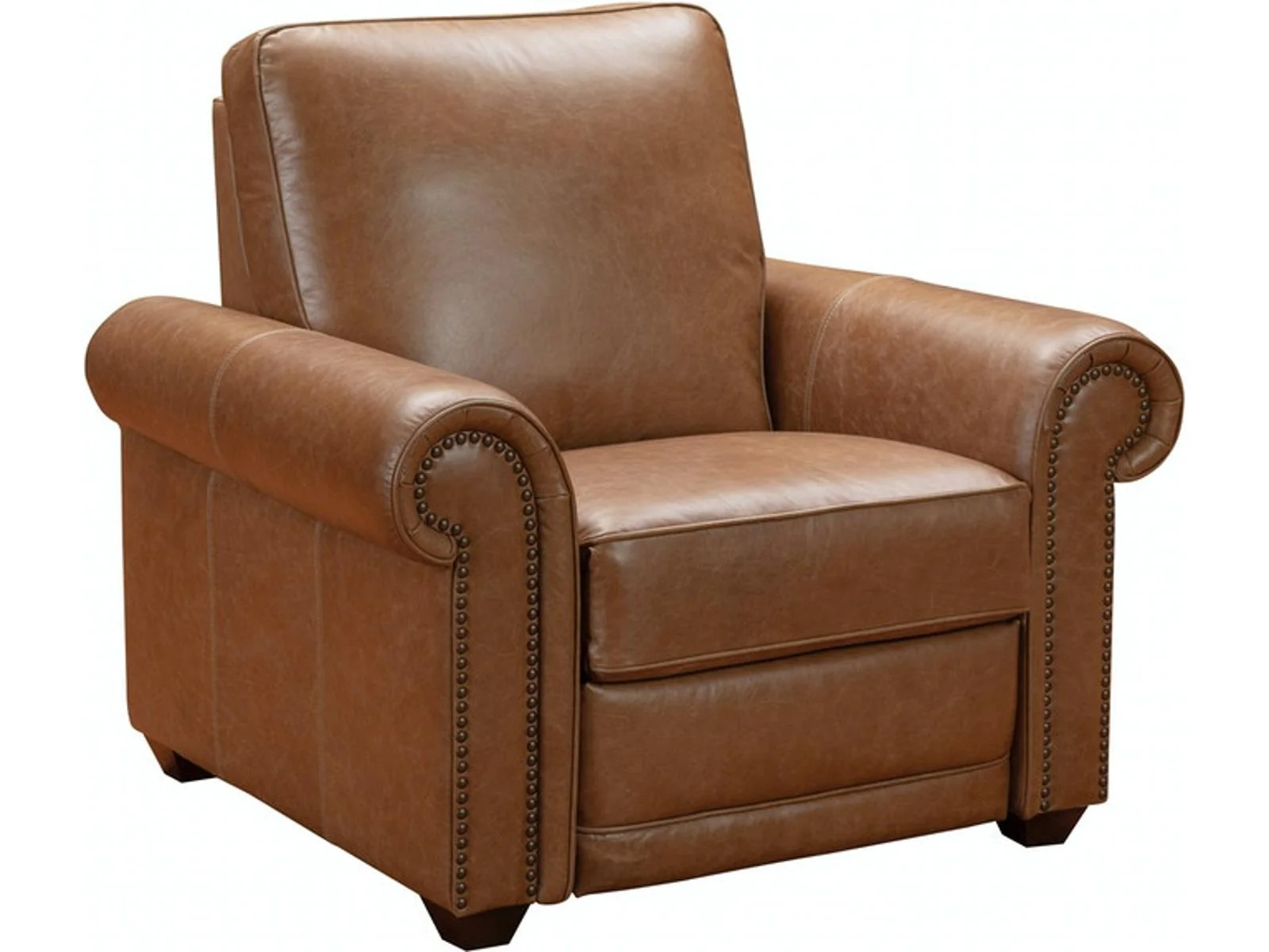 Pulaski Furniture Sloane Recliner in Dark Wood