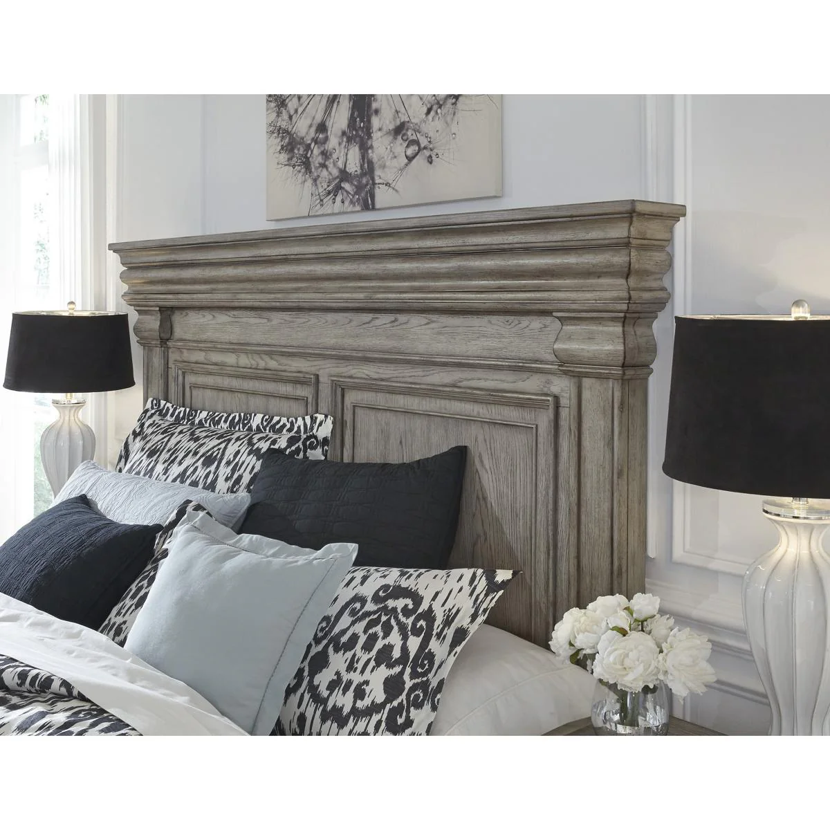 Pulaski Madison Ridge King Panel Bed in Heritage Taupe������P091-BR-K3 - Image 3