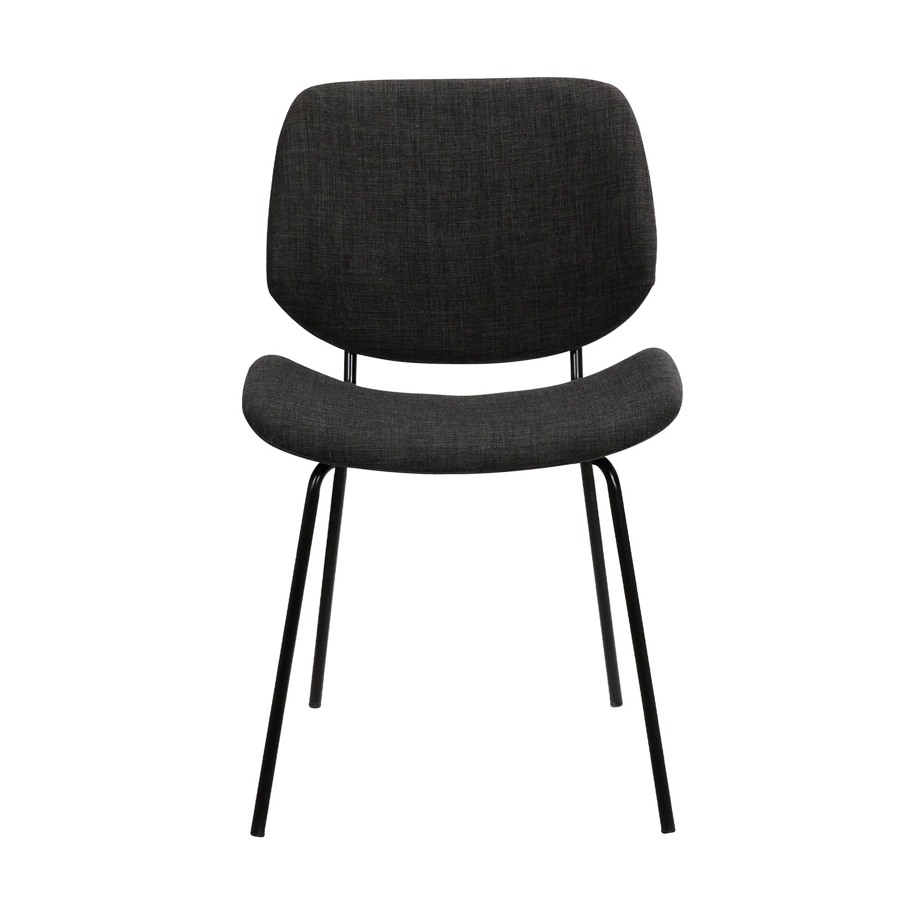 Quest Charcoal Modern Dining Accent Chair - Image 2