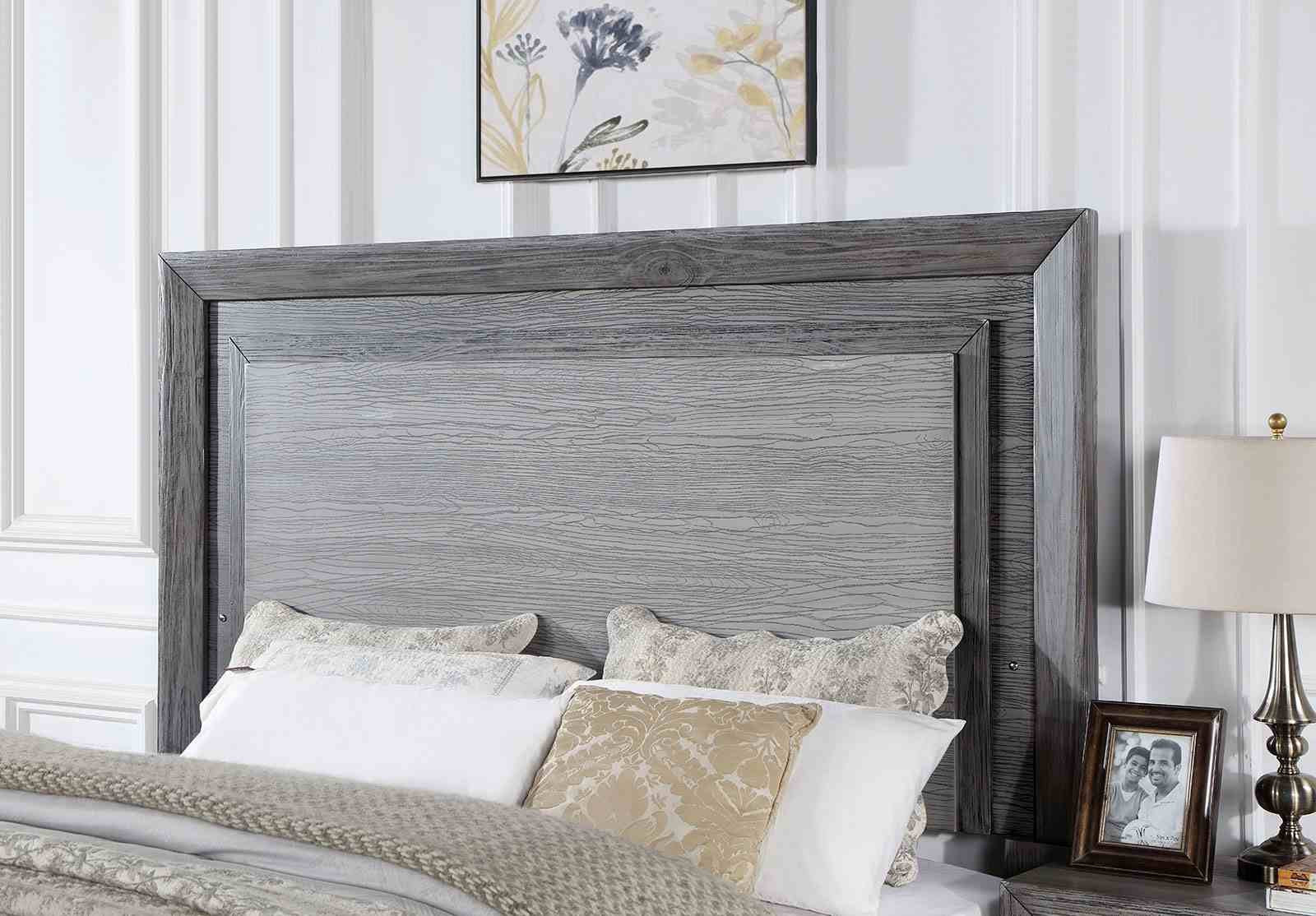 Raiden Queen Bed, Gray - Image 3