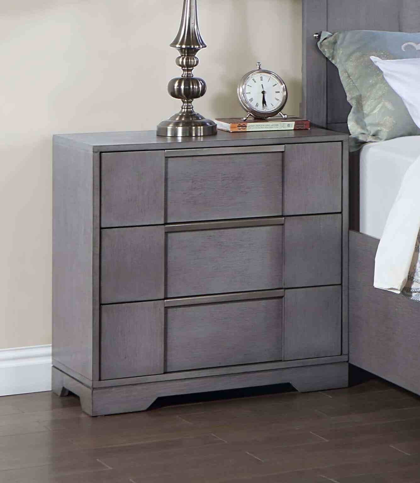 Regulus Nightstand, Gray