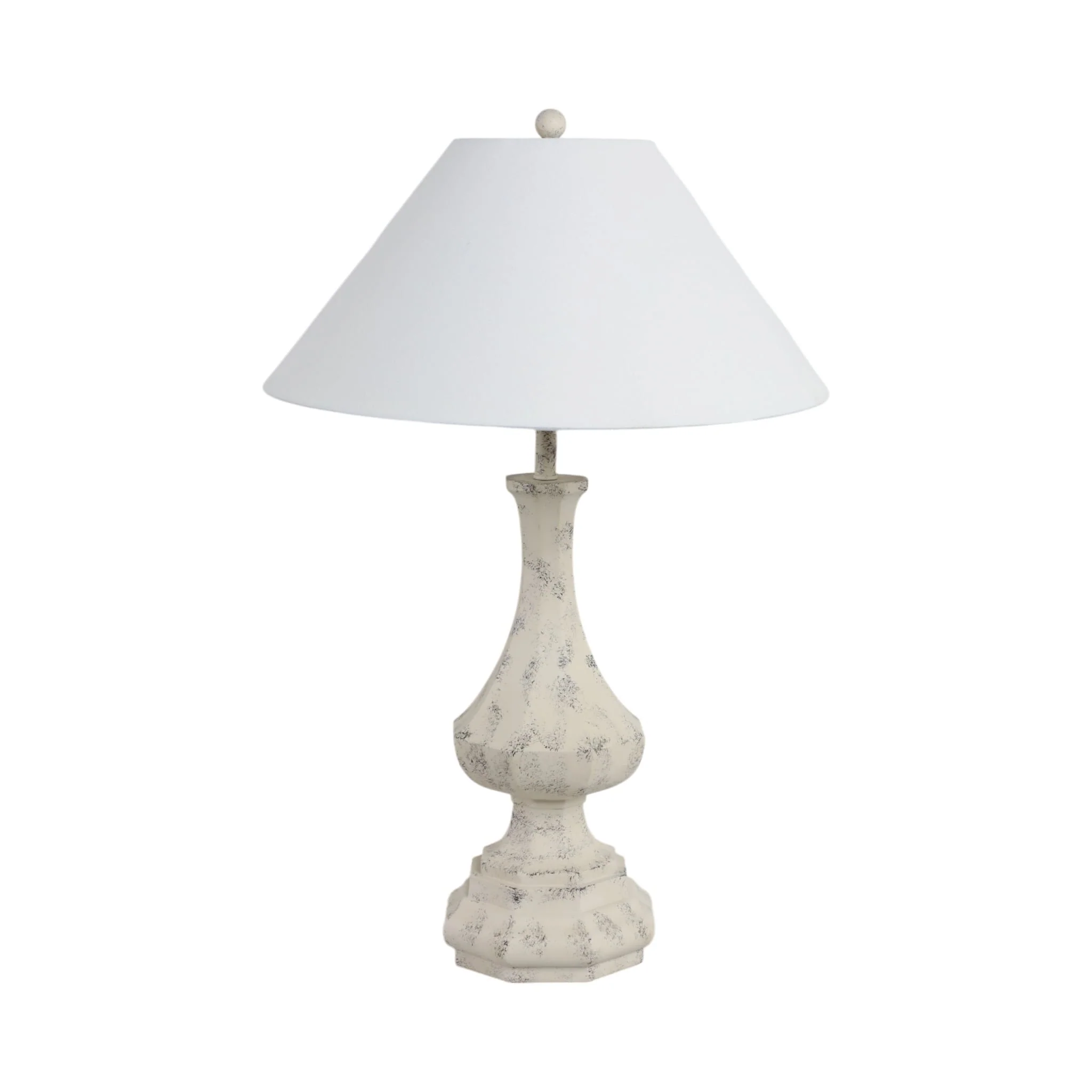 Resin, 31"h Antique Table Lamp - Image 2