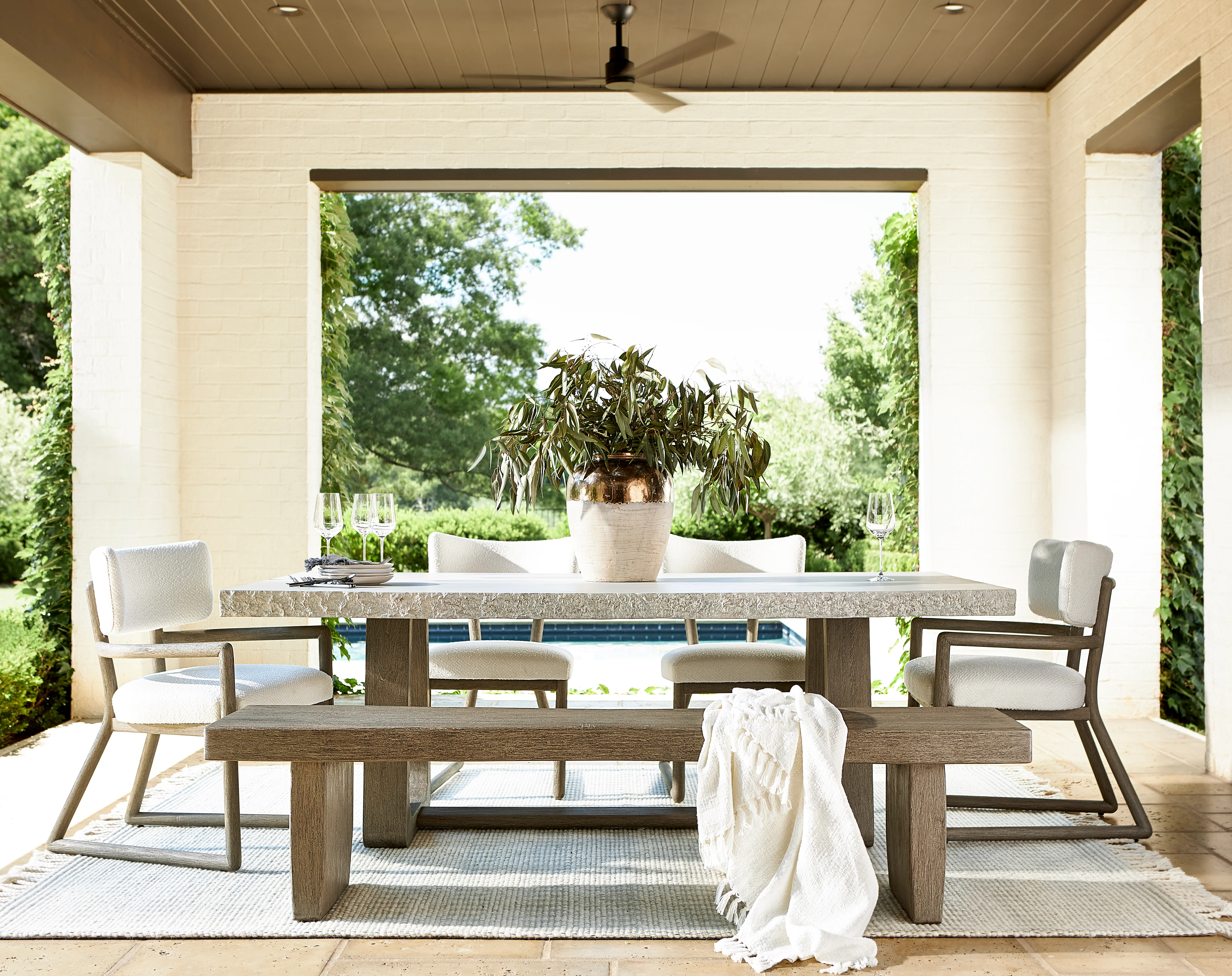 Rhodes Outdoor Arm Chair - Image 8