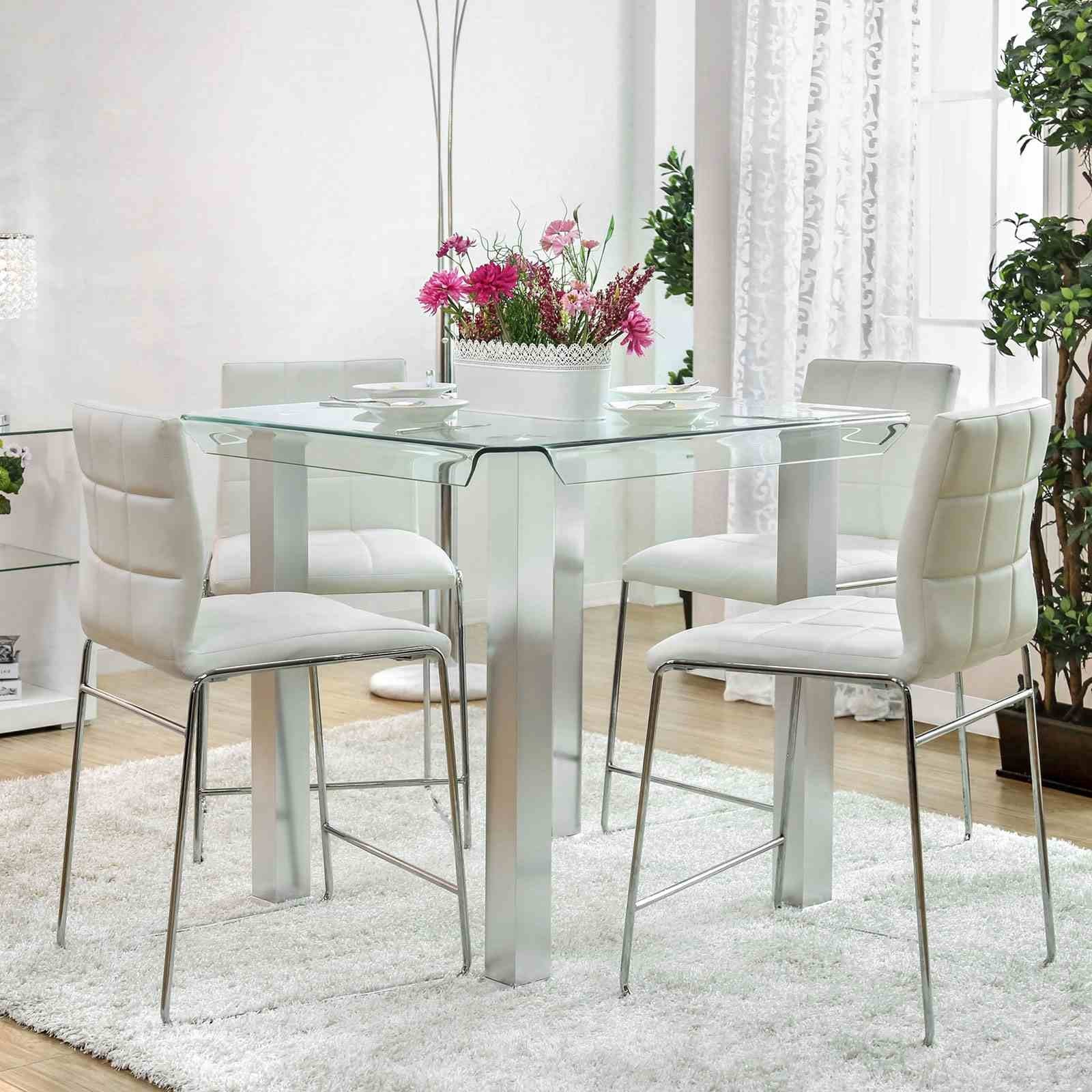 Richfield 5 Pc. Round Counter Ht. Table Set - Image 3