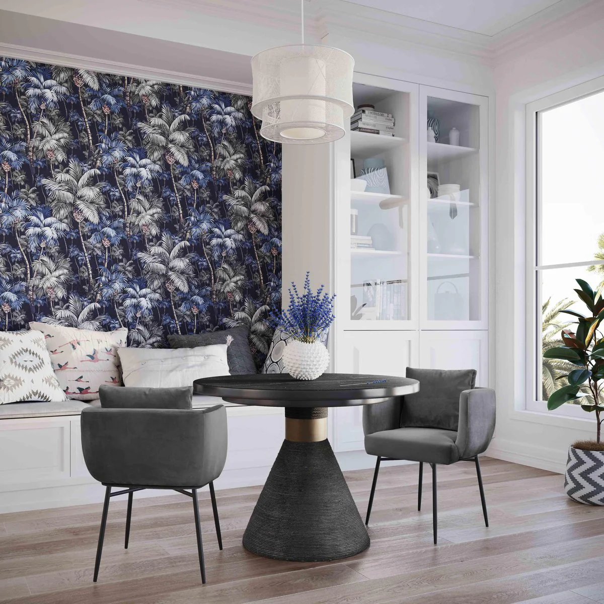Rishi Black Rope Round Table - Image 7