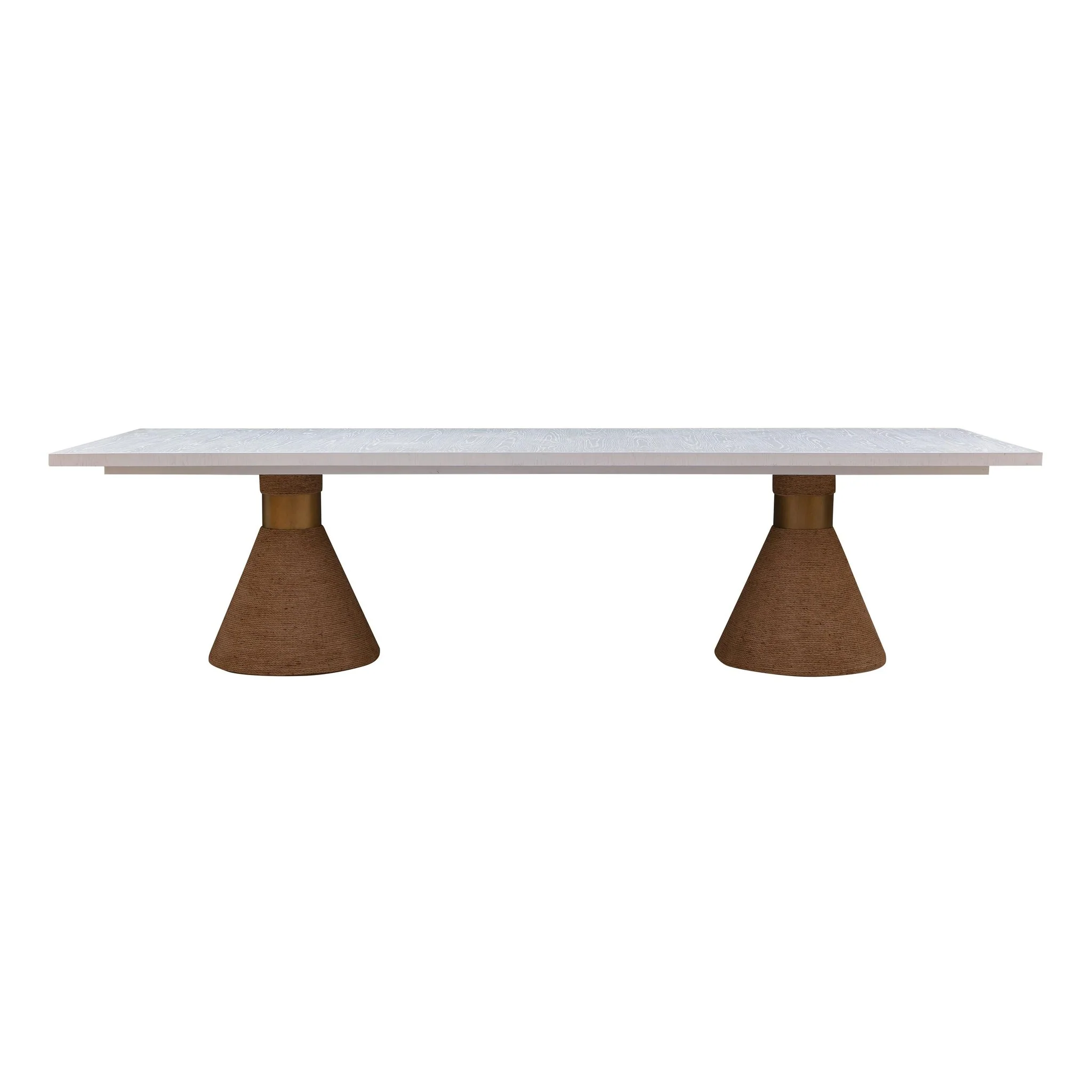 Rishi Natural Rope Rectangular Table - Image 2