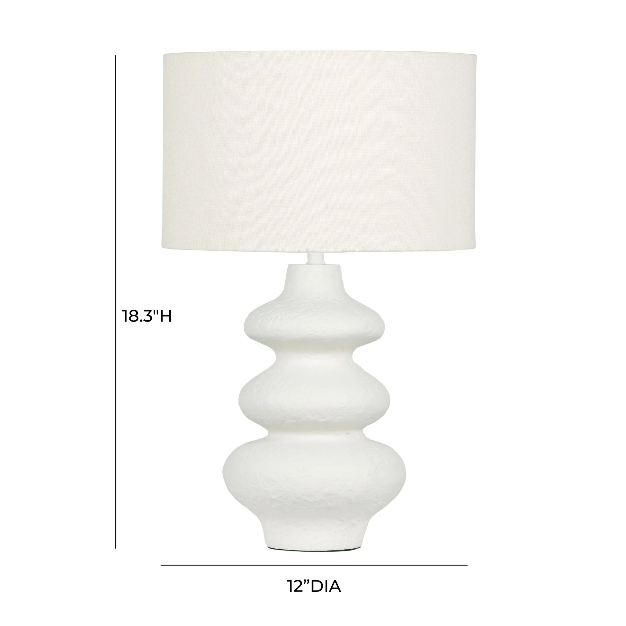 Riviera Textured Table Lamp - Image 6