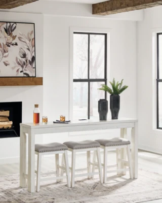 Robbinsdale Counter Height Dining Table and 3 Barstools Set - Image 10