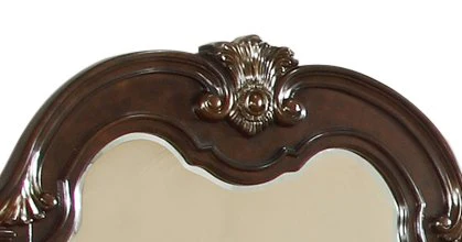 Roma 5 Pc King Bed Dark Walnut - Image 12