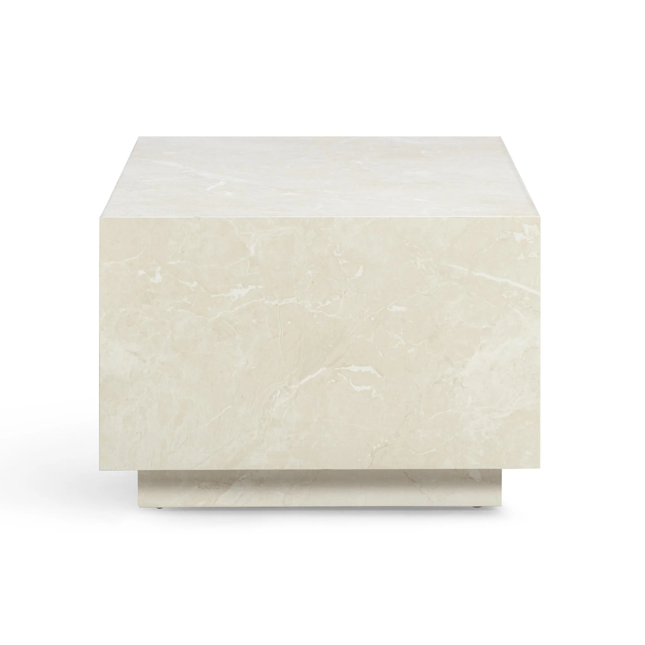 Romy Cream Travertine Coffee Table - Image 3
