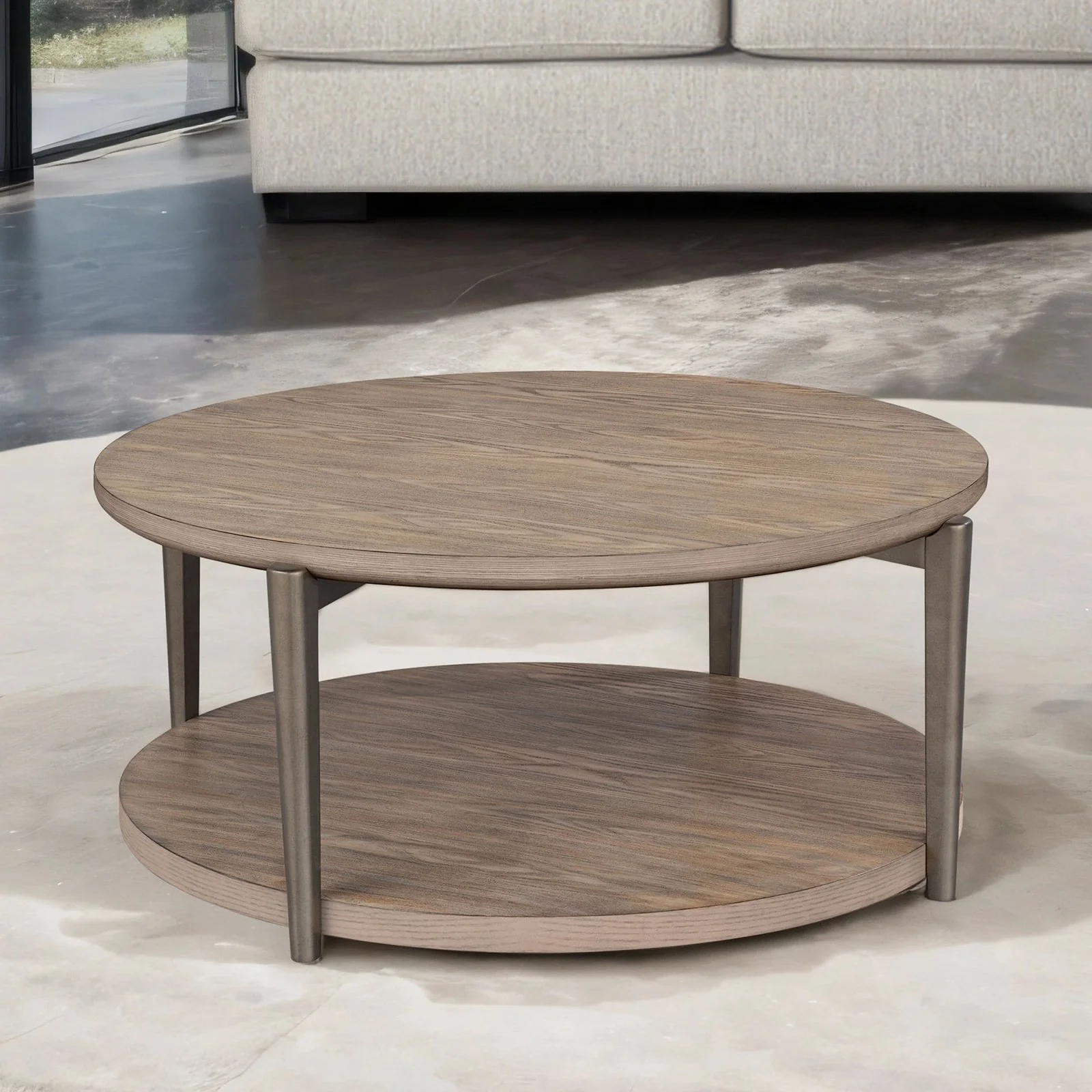 Roros Round Cocktail Table