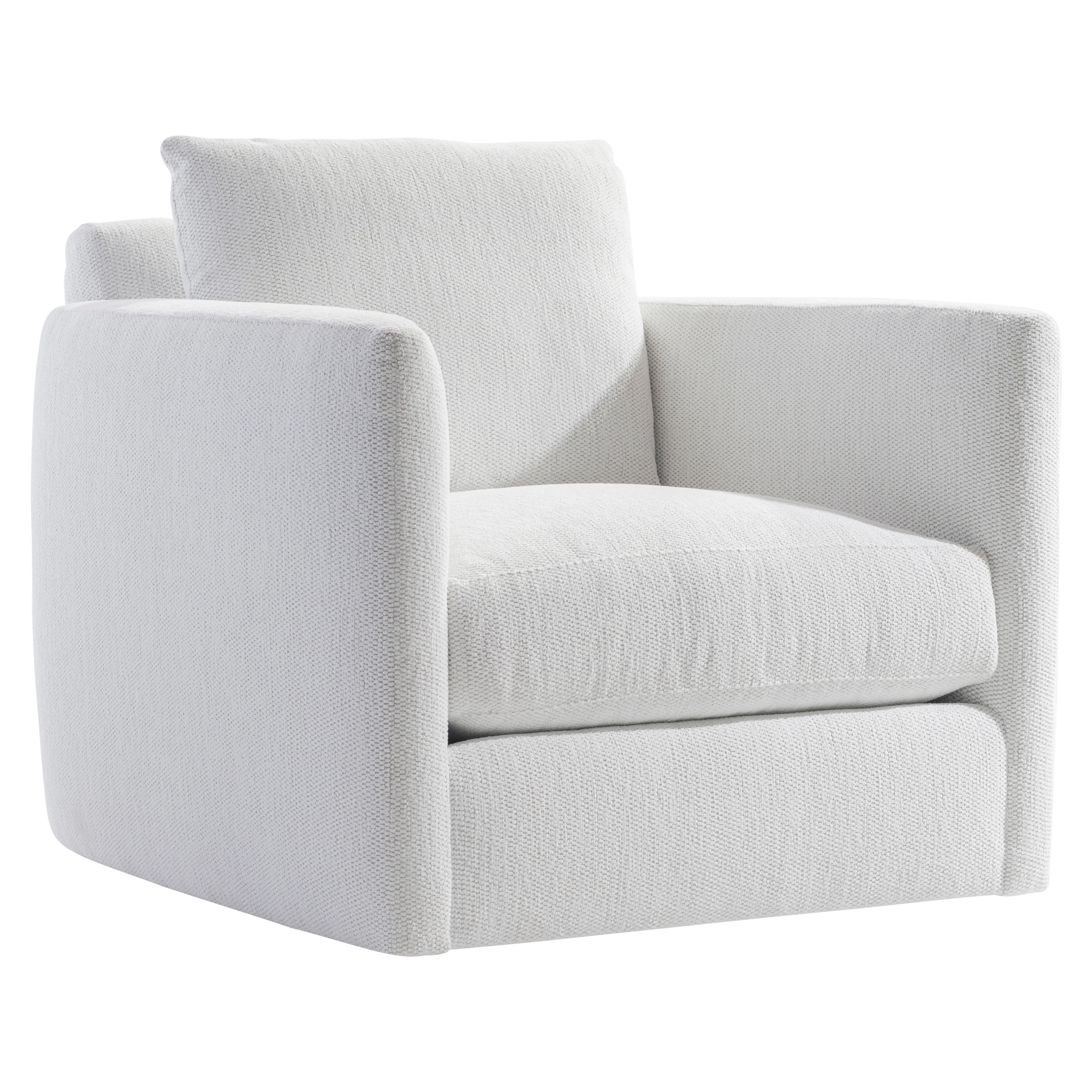 Rory Fabric Swivel Chair - Image 14