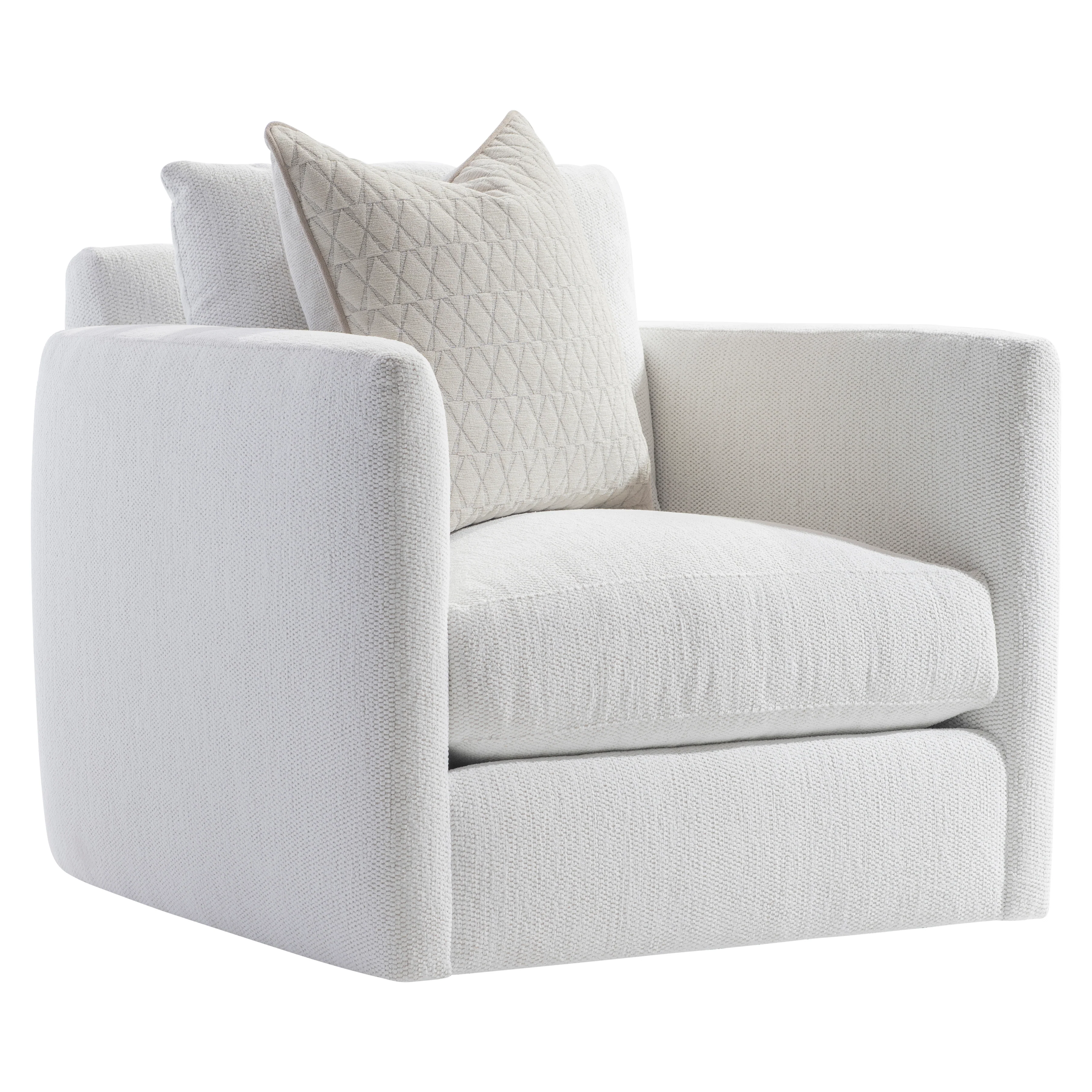 Rory Fabric Swivel Chair - Image 17