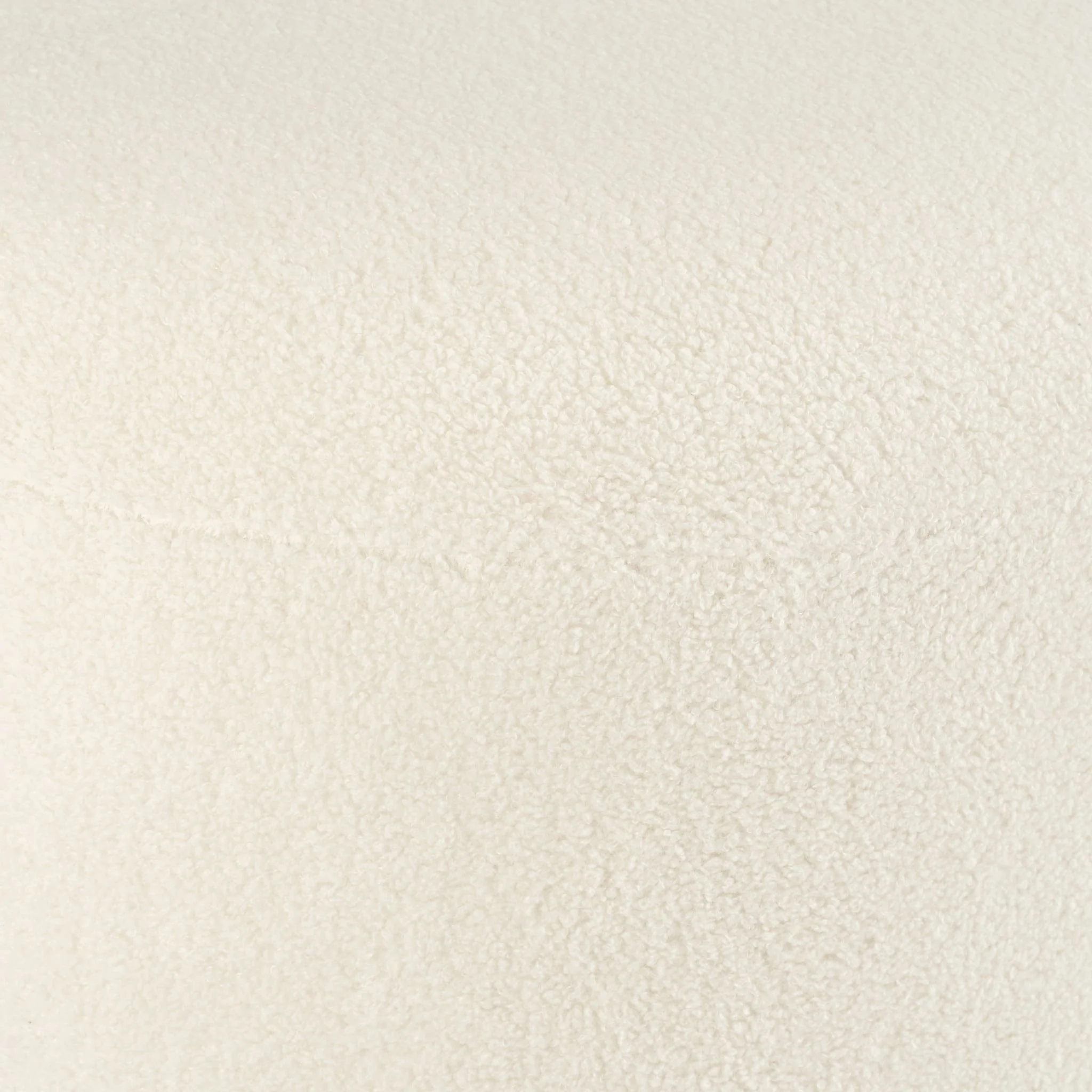 Round Ottoman W/ Ball Feet, Beige - Image 6