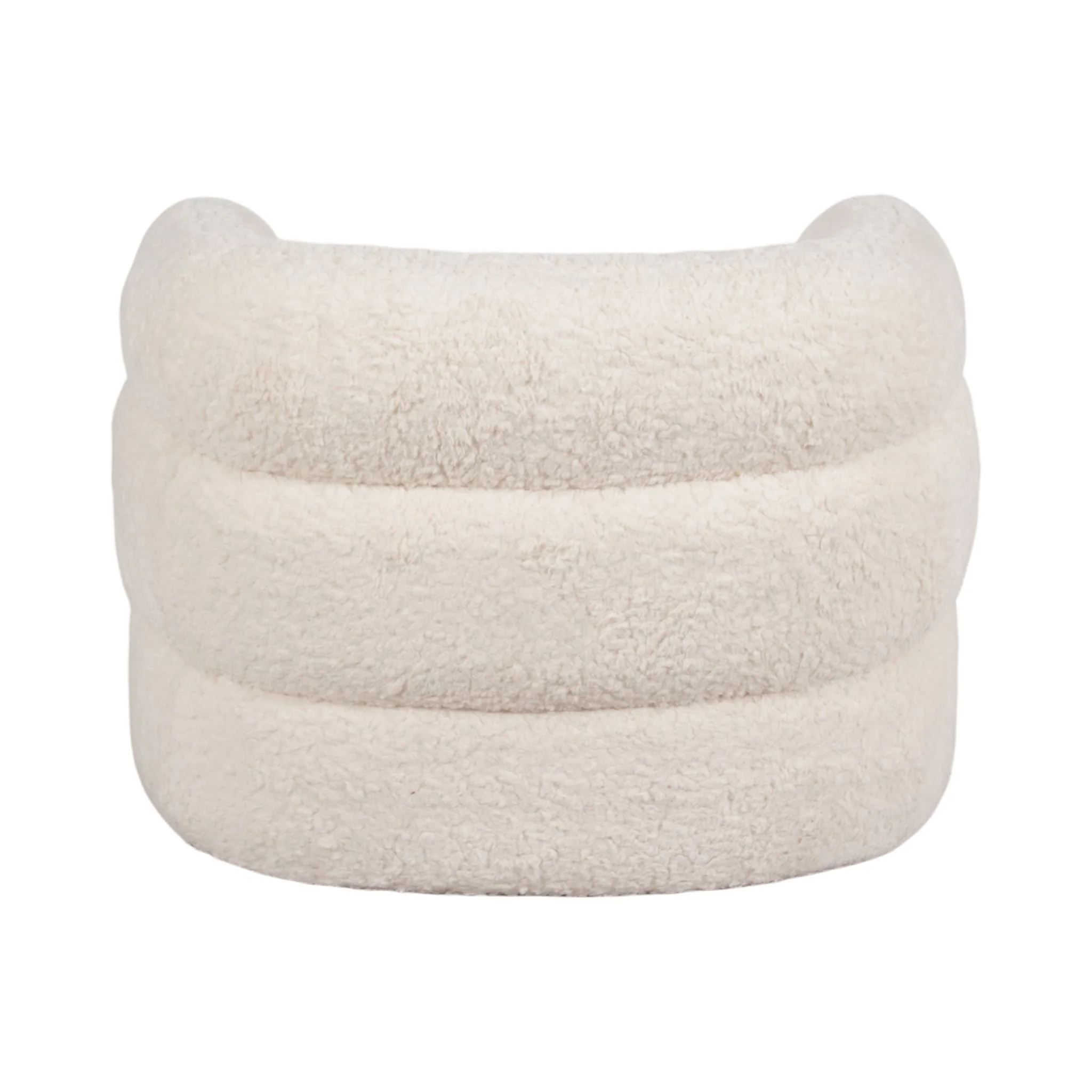 Roundback Accent Chair, Ivory - Image 4