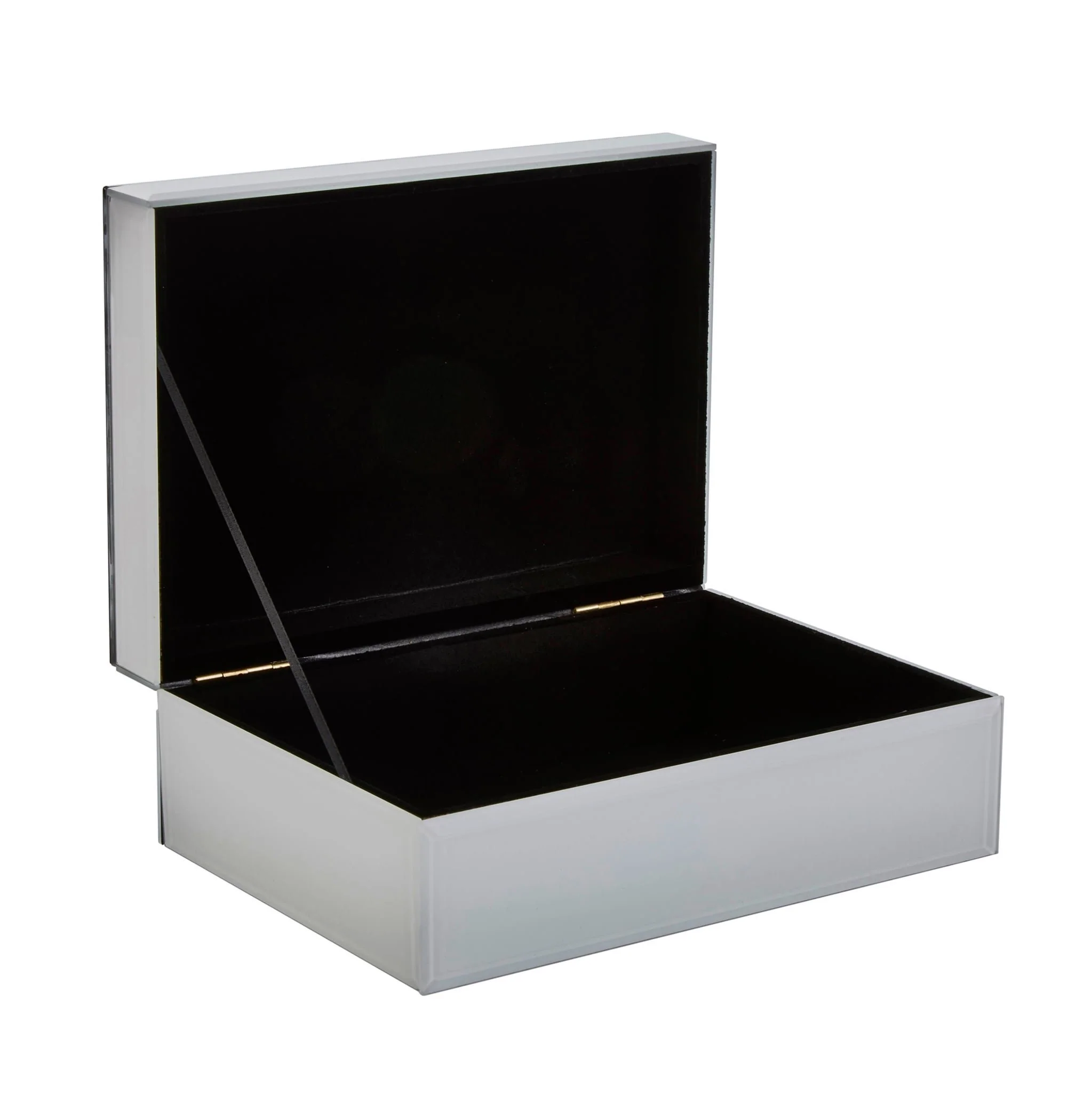 S/2 White/silver Boxes - Image 2