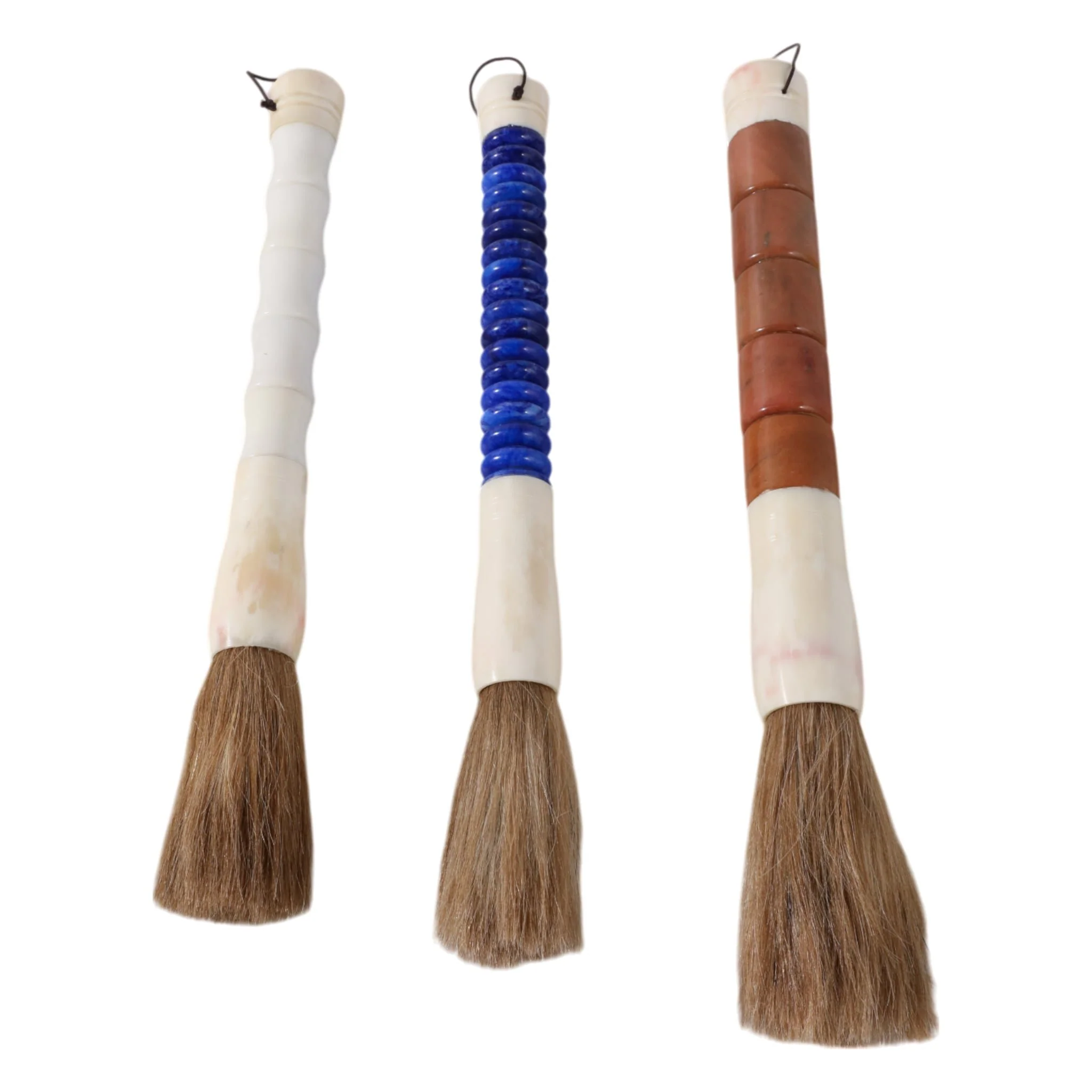 S/3 Jade Calligraphy Brush, Multi - Image 2