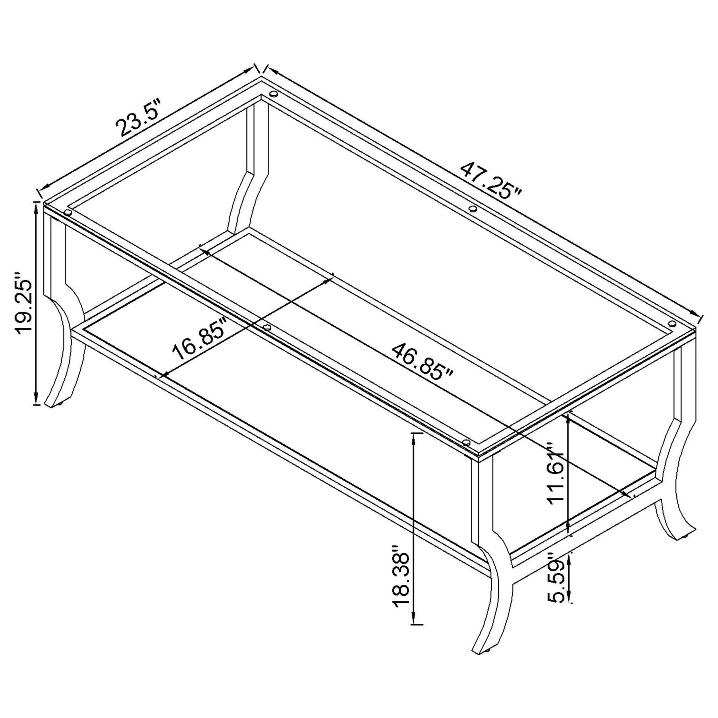 Saide Coffee Table Set - Image 6