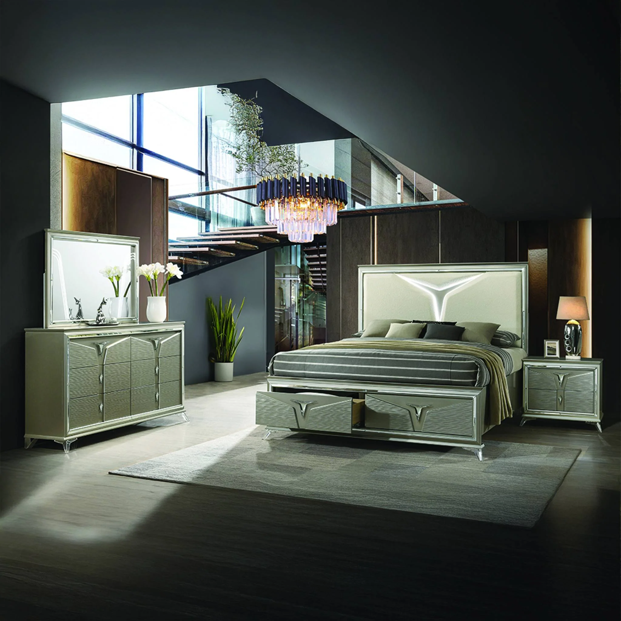 Samantha King 4 Pc Bedroom Set - Image 21