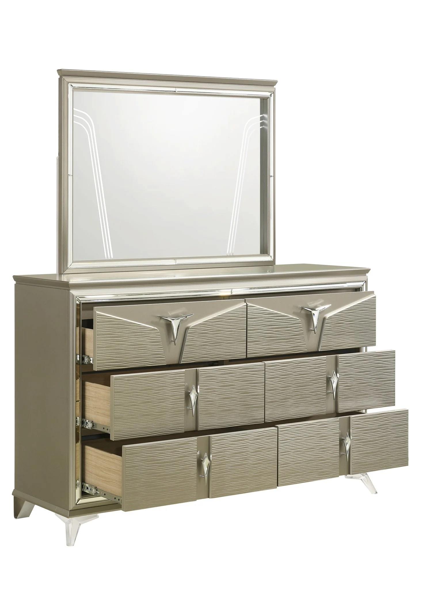 Samantha Queen 4 Pc Bedroom Set - Image 8
