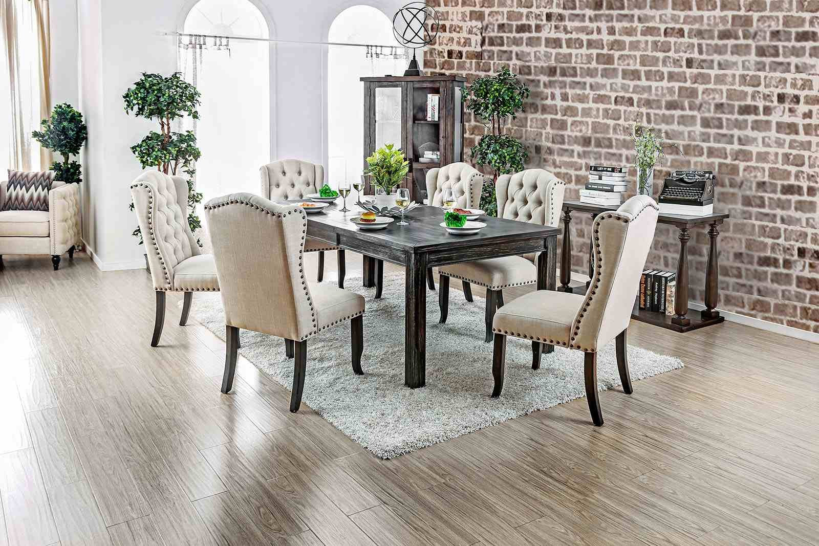 Sania 9 Pc. Dining Table Set