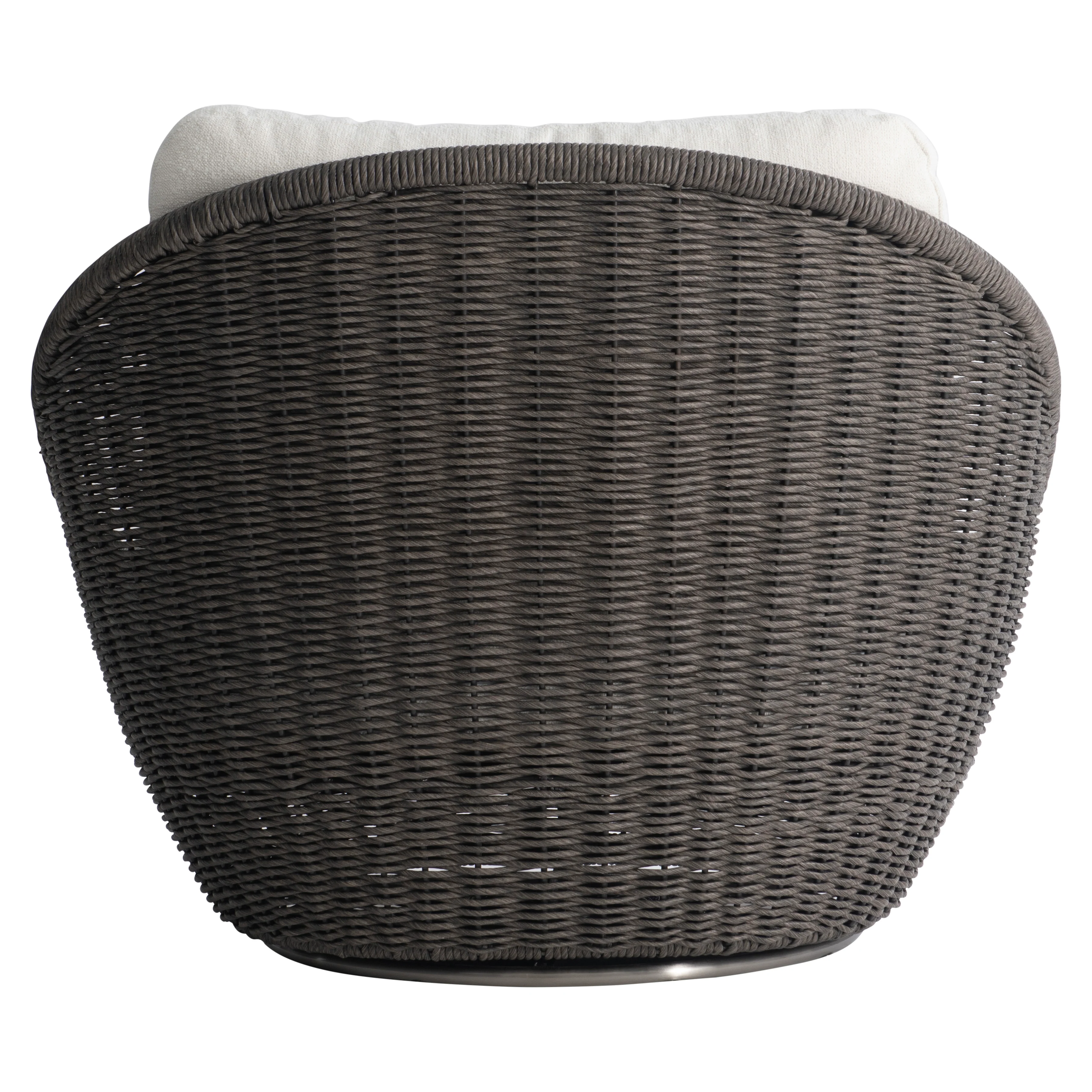 Santa Monica Outdoor Swivel Chair - Image 4